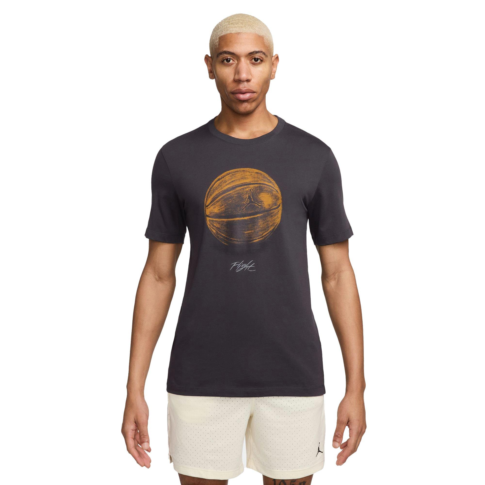 Jordan Men's Brand Stack Tee - BLACK Thumbnail View 1