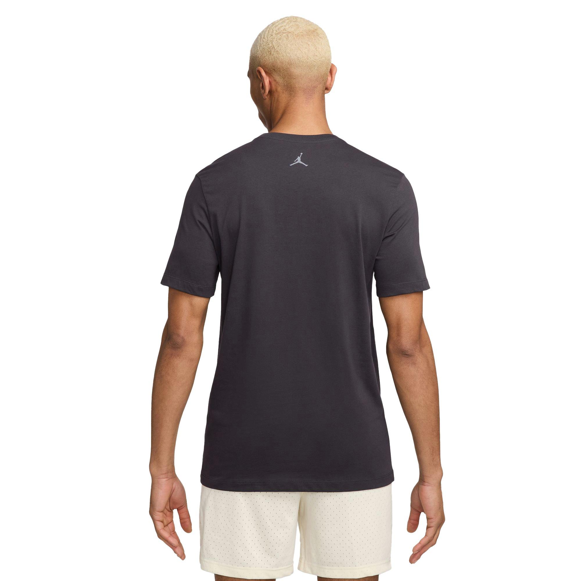 Jordan Men's Brand Stack Tee - BLACK Thumbnail View 2