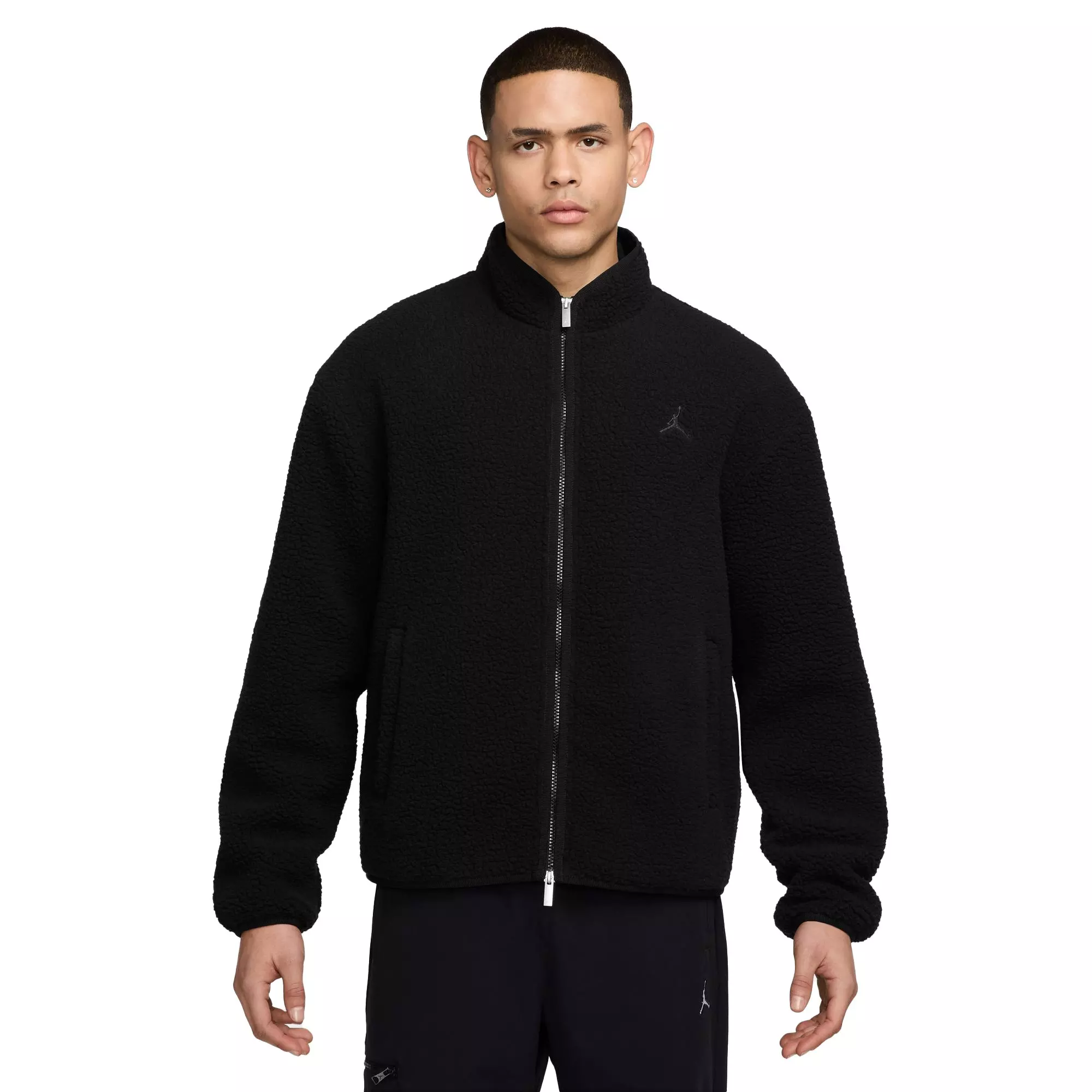 Jordan Men's Flight Sherpa Jacket - BLACK