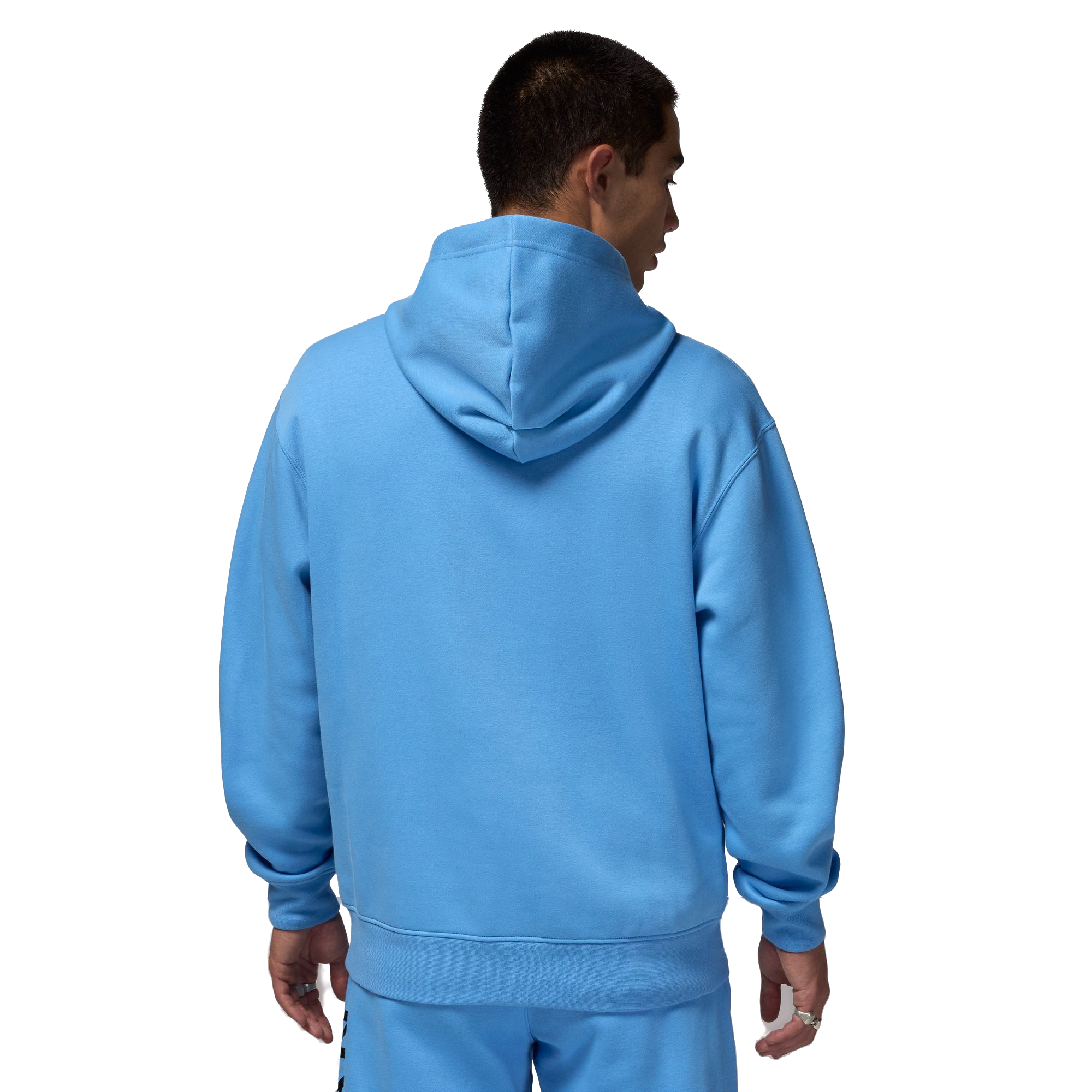 Jordan Men's Essentials Fleece Hoodie - Blue - BLUE Thumbnail View 2