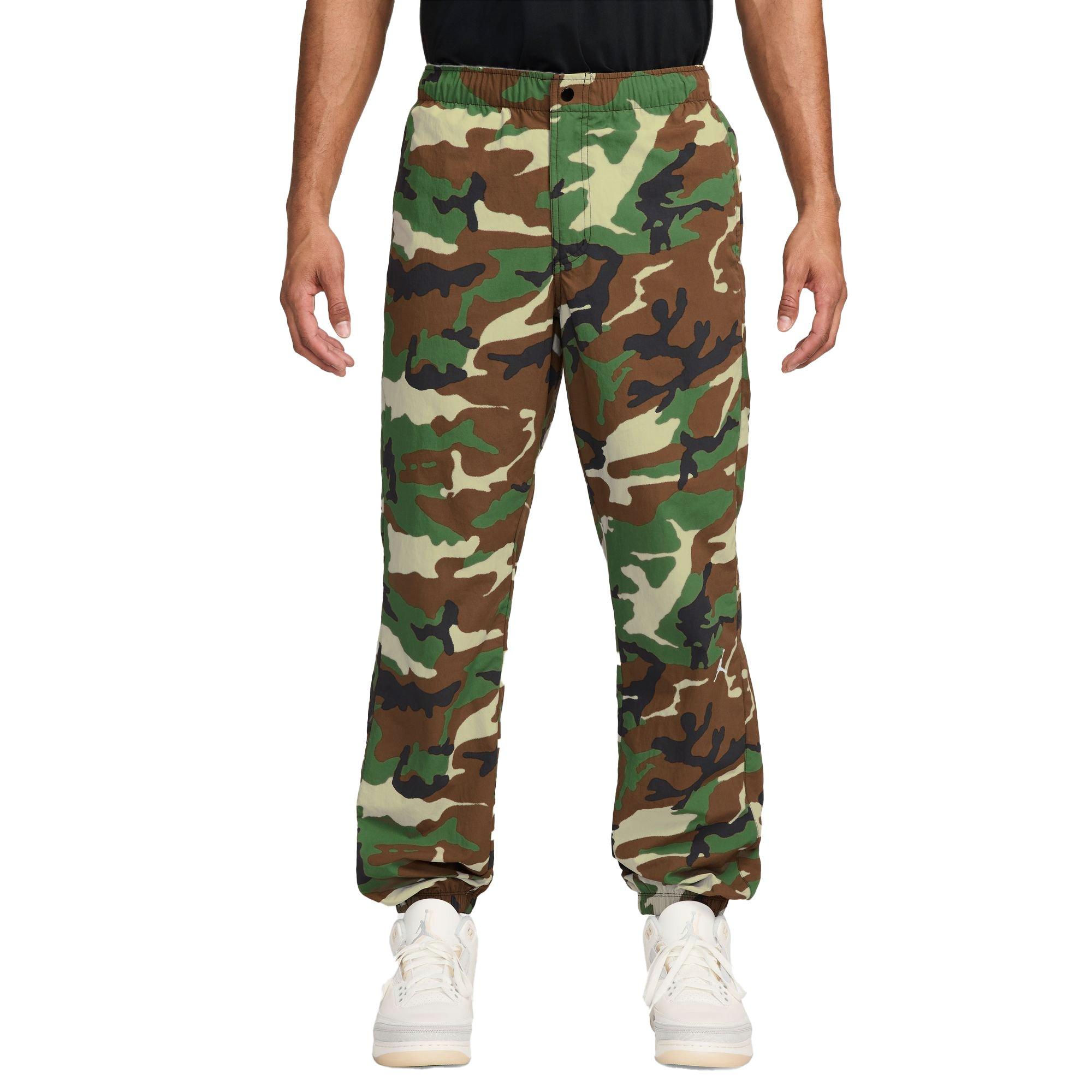 Jordan Men's MVP Camo Pants - OLIVE Thumbnail View 1