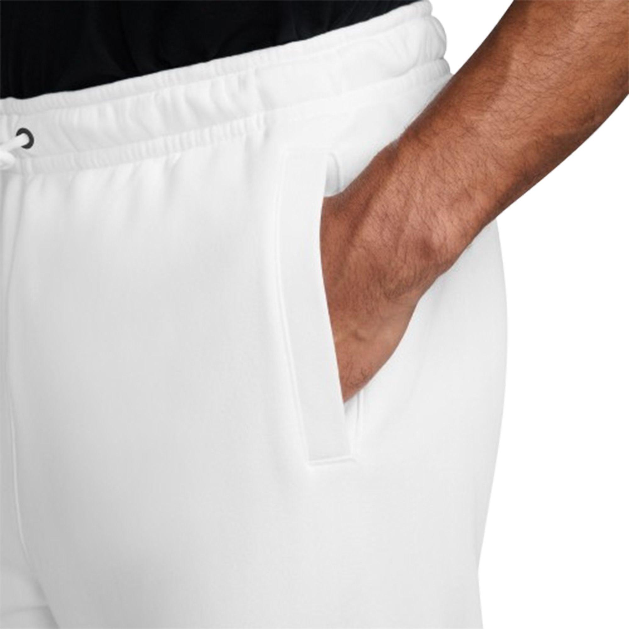 Jordan Men's Essentials Fleece Baseline Pants-White - WHITE Thumbnail View 3