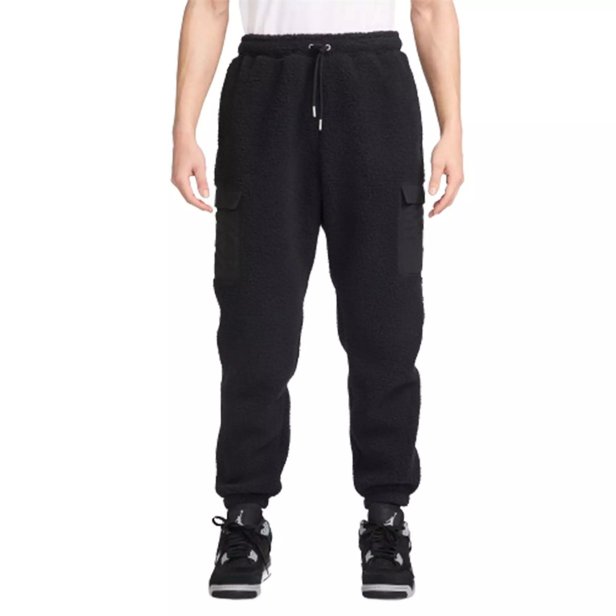 Jordan Men's Flight Sherpa Pants - BLACK