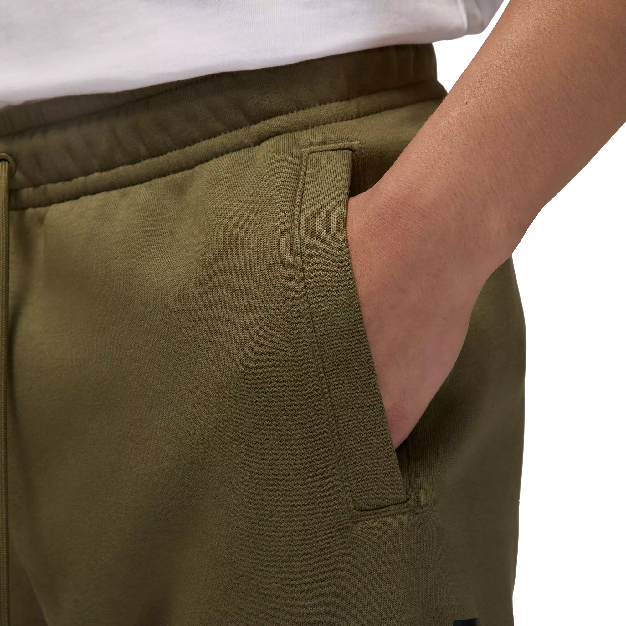 Jordan Men's Essentials Fleece Joggers-Olive - OLIVE