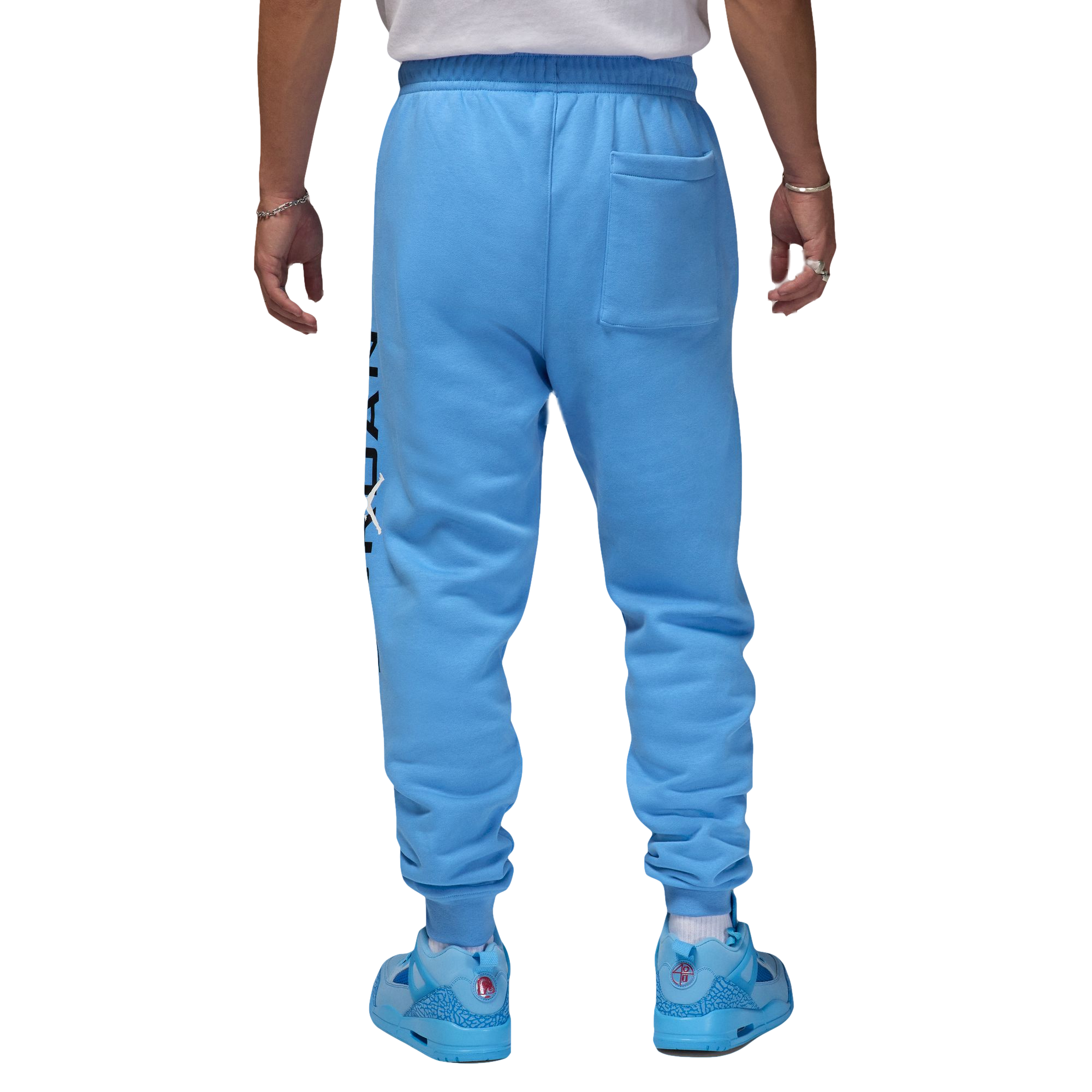 Jordan Men's Essentials Fleece Joggers - BLUE Thumbnail View 2