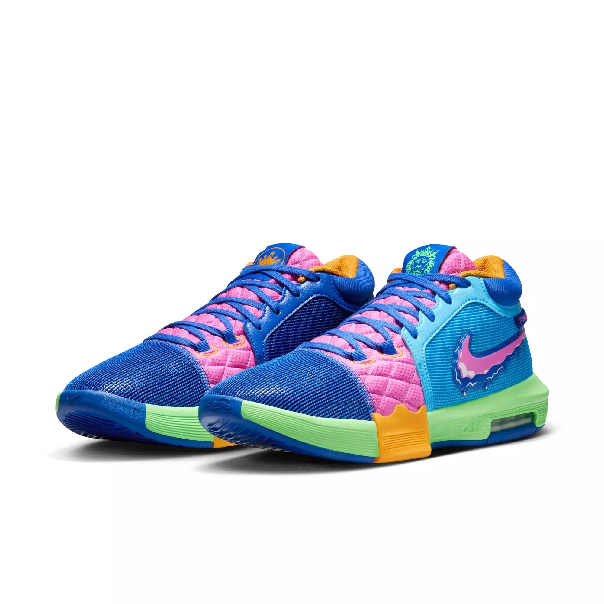 Nike LeBron Witness 8 "I Promise School" Unisex Basketball Shoe - MULTI-COLOR
