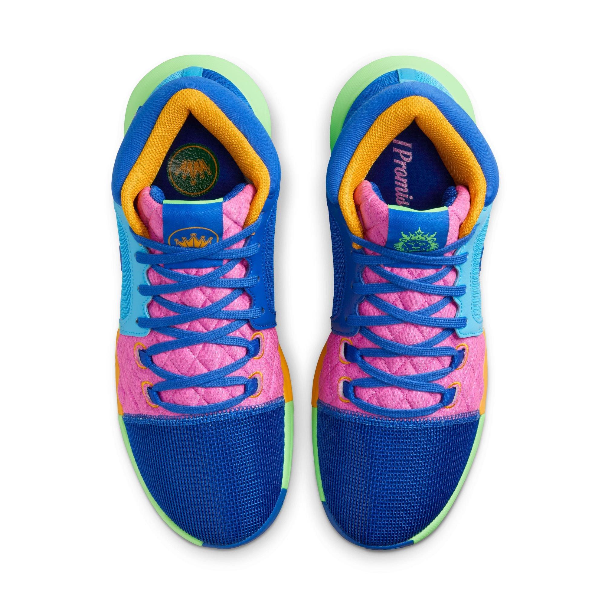 Nike LeBron Witness 8 "I Promise School" Unisex Basketball Shoe - MULTI-COLOR Thumbnail View 9