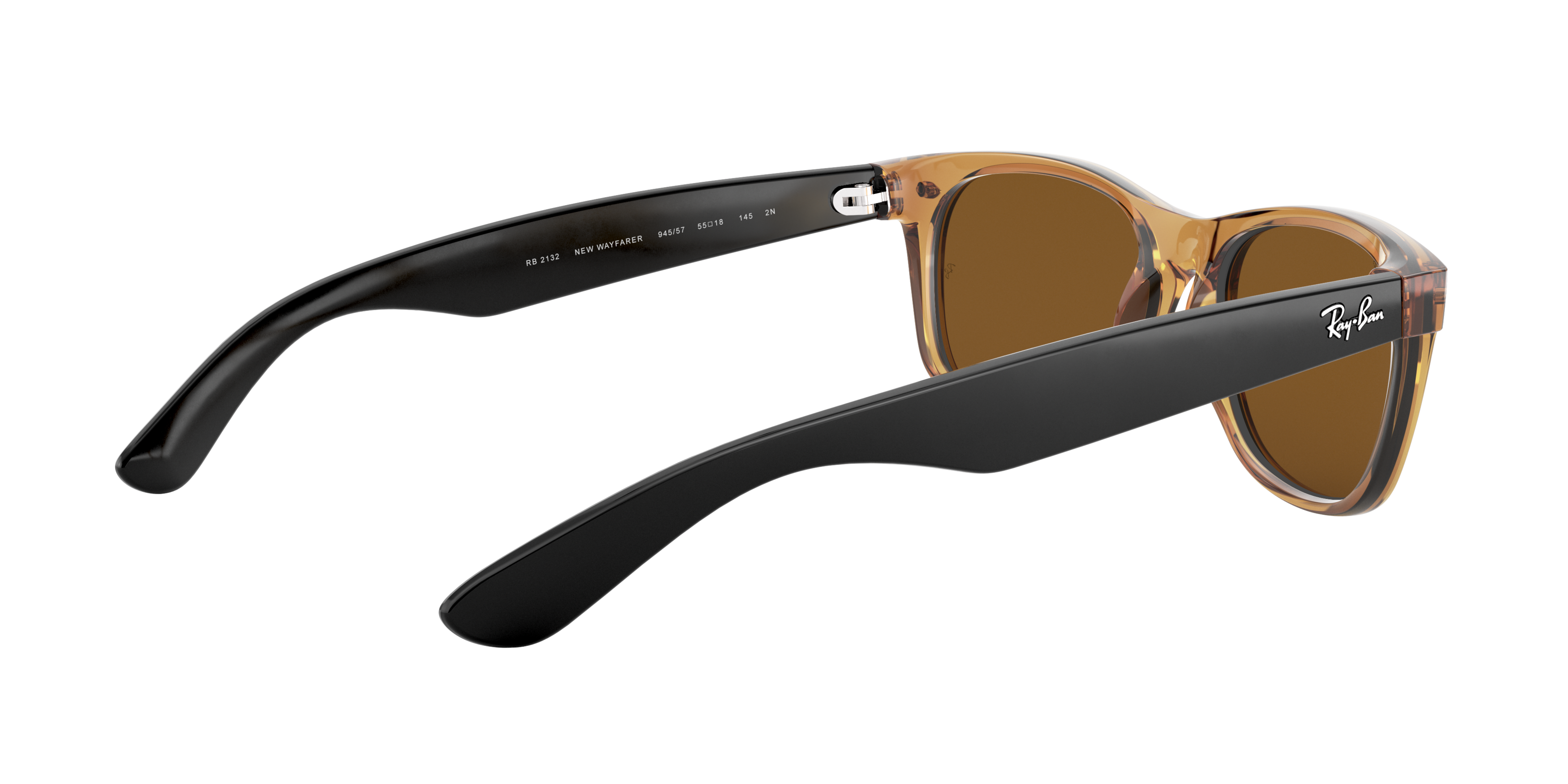 Ray-Ban New Wayfarer Bicolor Sunglasses - YELLOW Thumbnail View 4