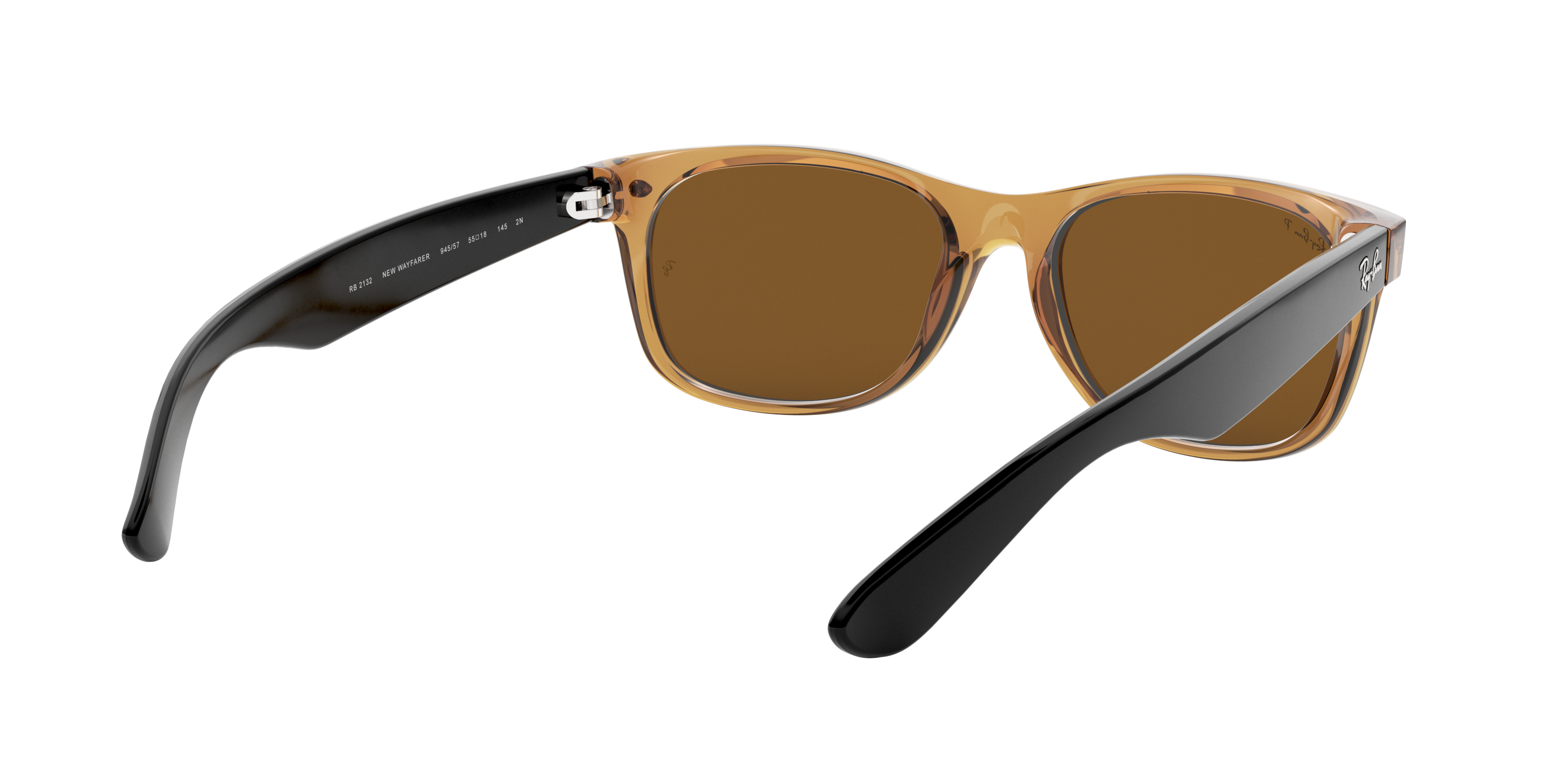 Ray-Ban New Wayfarer Bicolor Sunglasses - YELLOW Thumbnail View 10