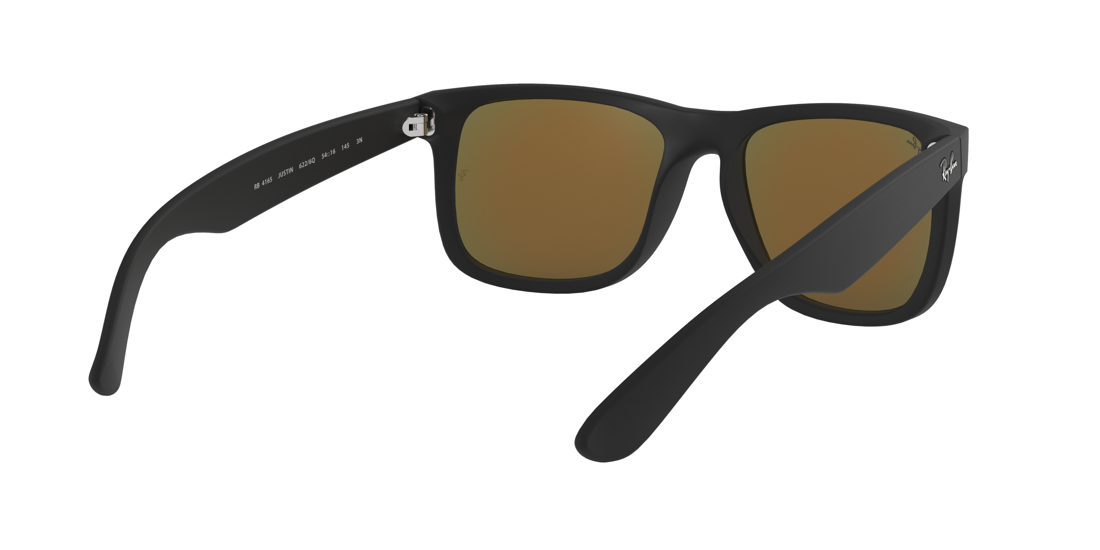 Ray-Ban Justin Sunglasses - Black - BLACK Thumbnail View 13