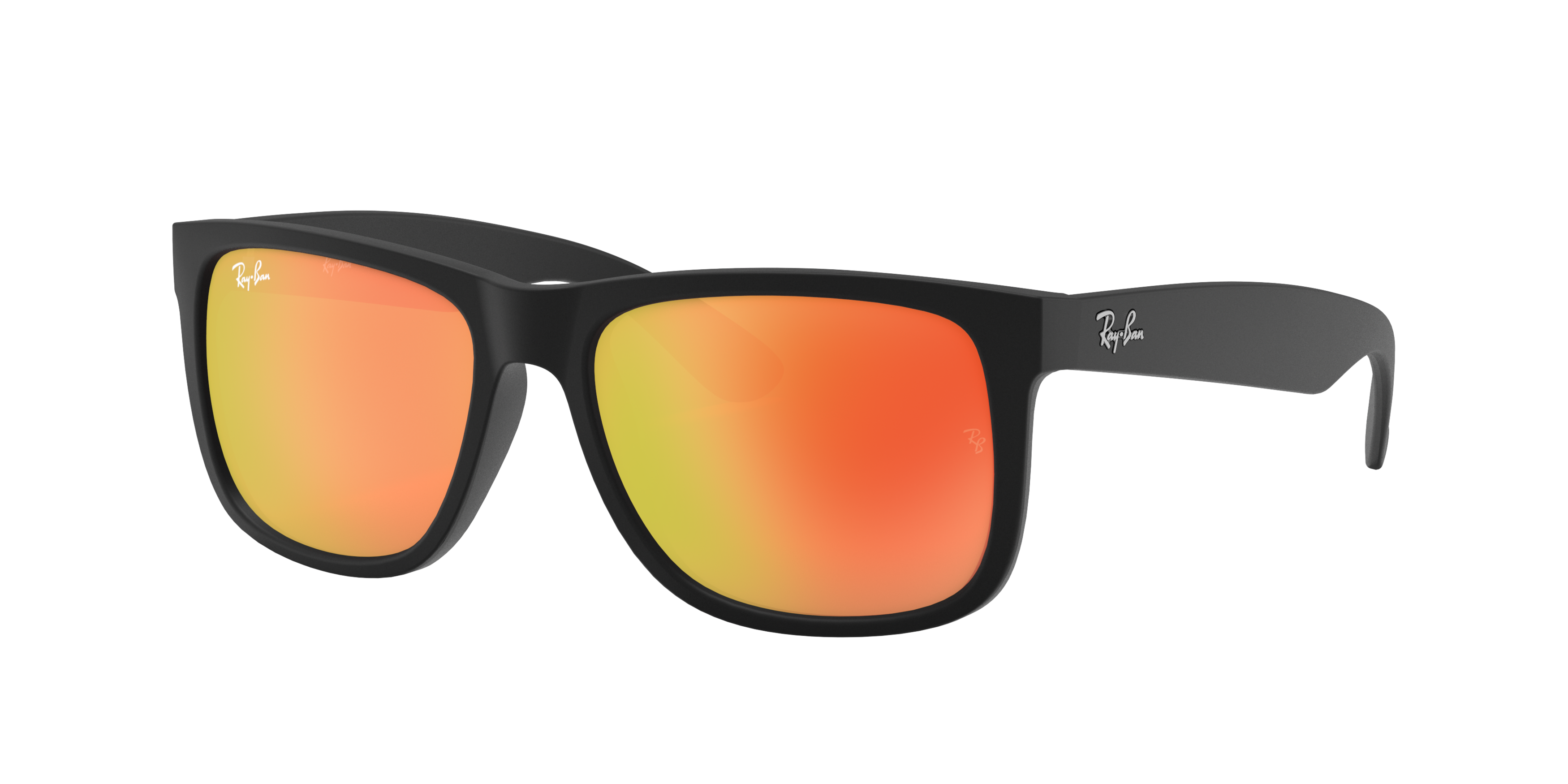 Ray-Ban Justin Sunglasses - BLACK Thumbnail View 3