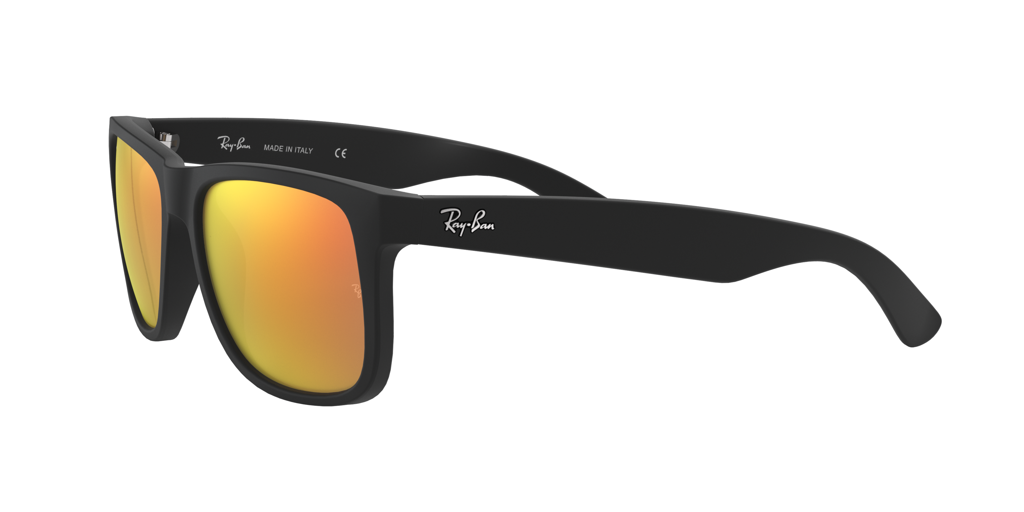 Ray-Ban Justin Sunglasses - BLACK Thumbnail View 5