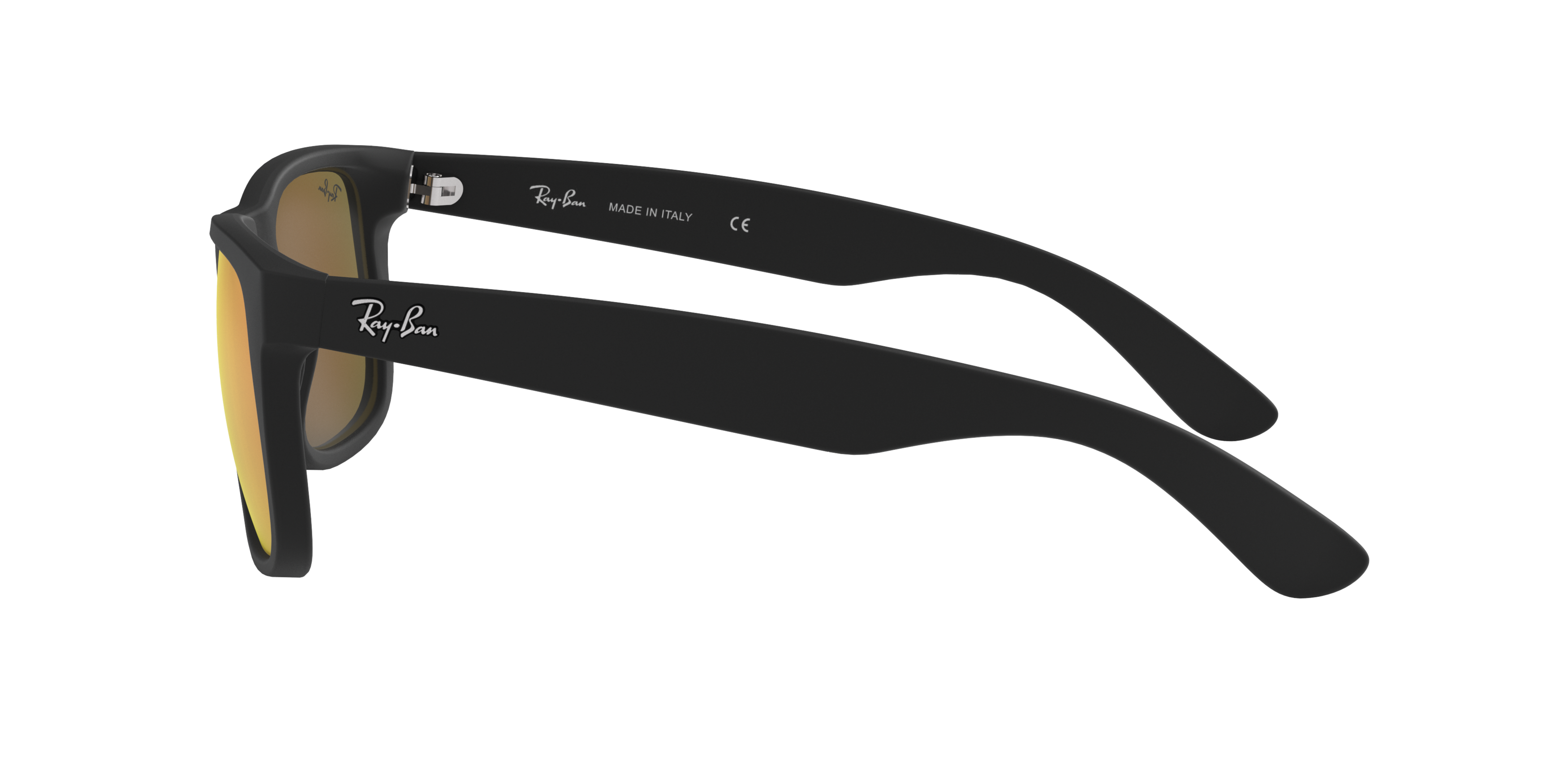 Ray-Ban Justin Sunglasses - BLACK Thumbnail View 6