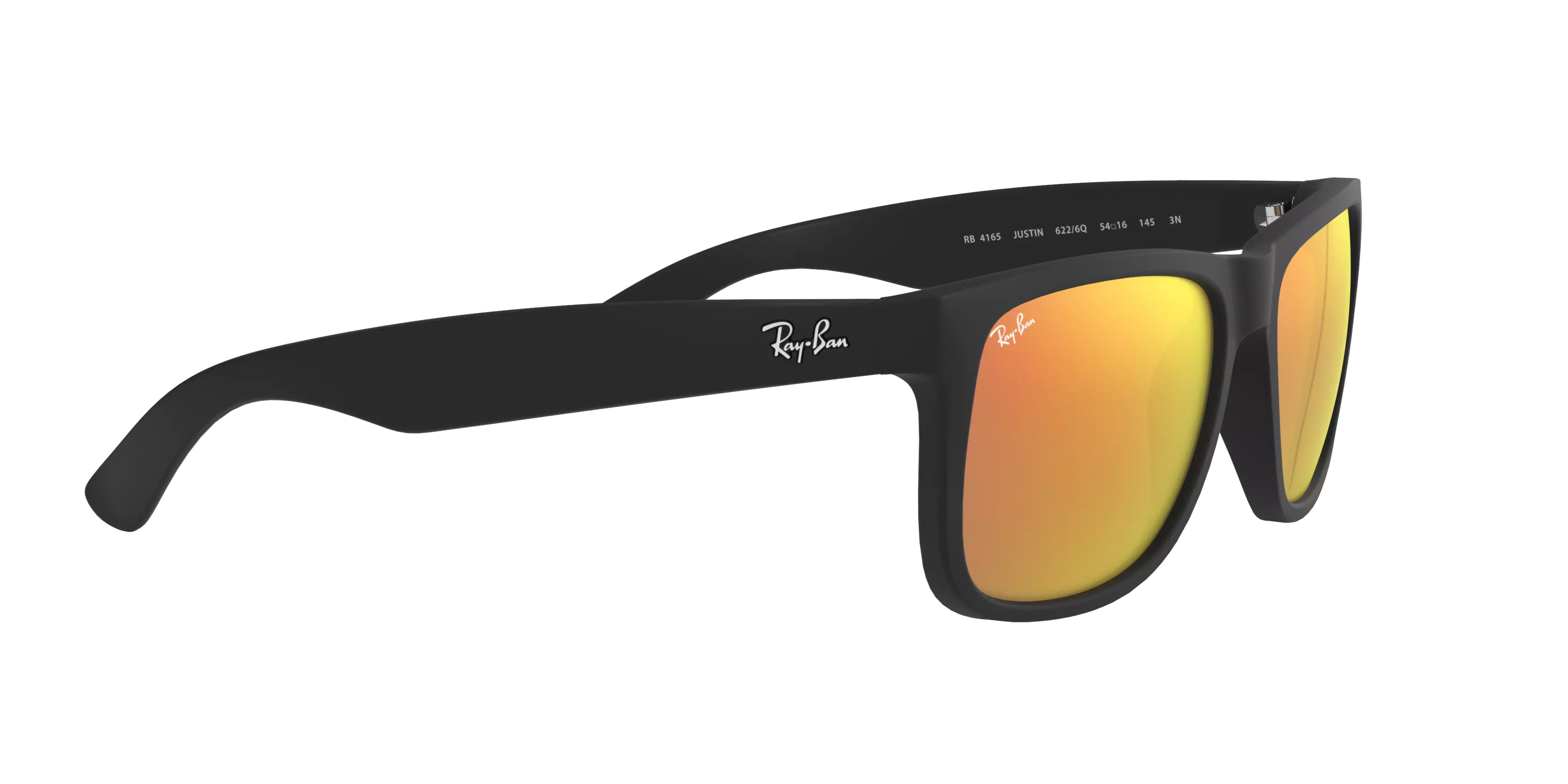 Ray-Ban Justin Sunglasses - Black - BLACK