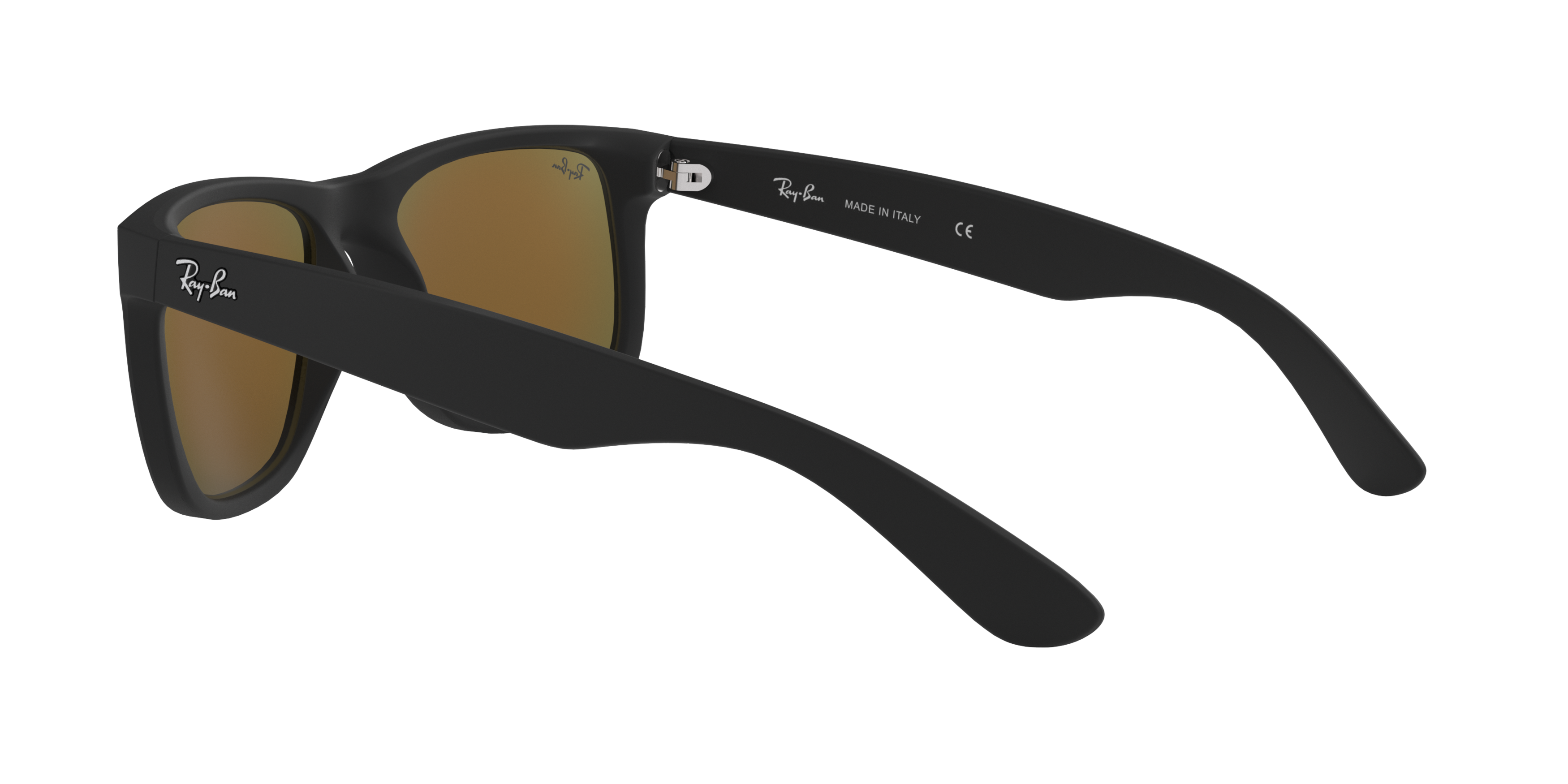 Ray-Ban Justin Sunglasses - Black - BLACK Thumbnail View 10