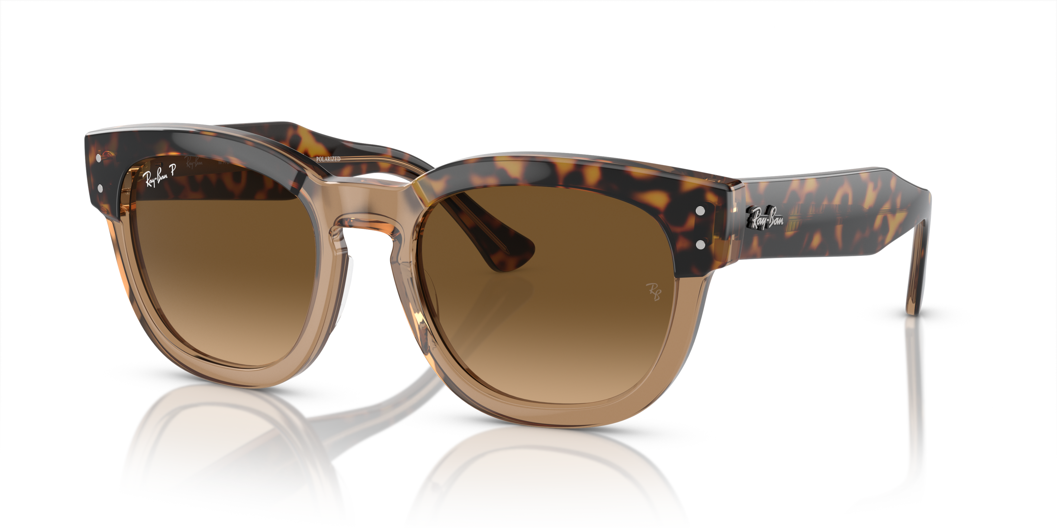 Ray-Ban Mega Hawkeye Sunglasses - BROWN Thumbnail View 1