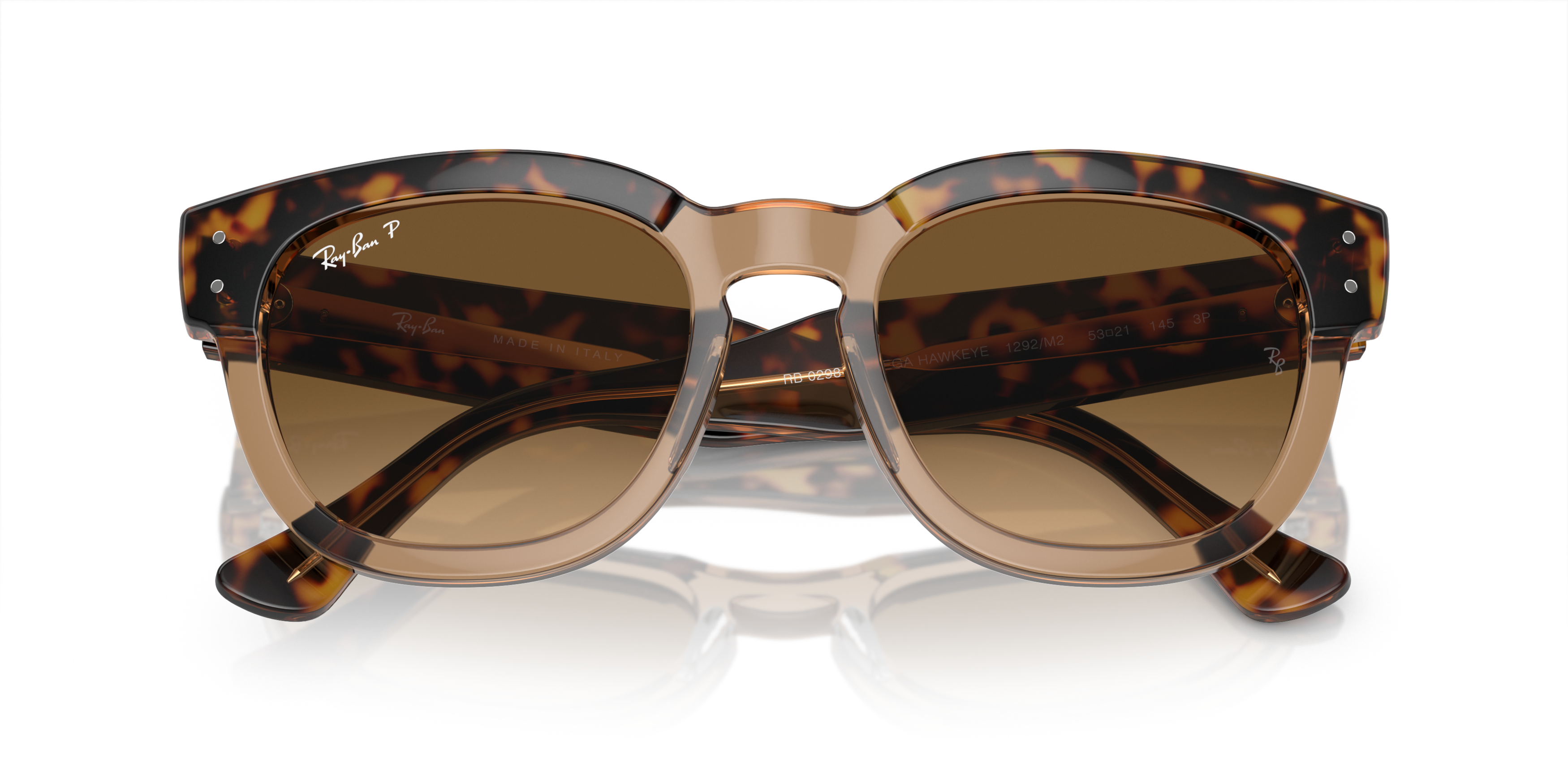 Ray-Ban Mega Hawkeye Sunglasses - BROWN Thumbnail View 7