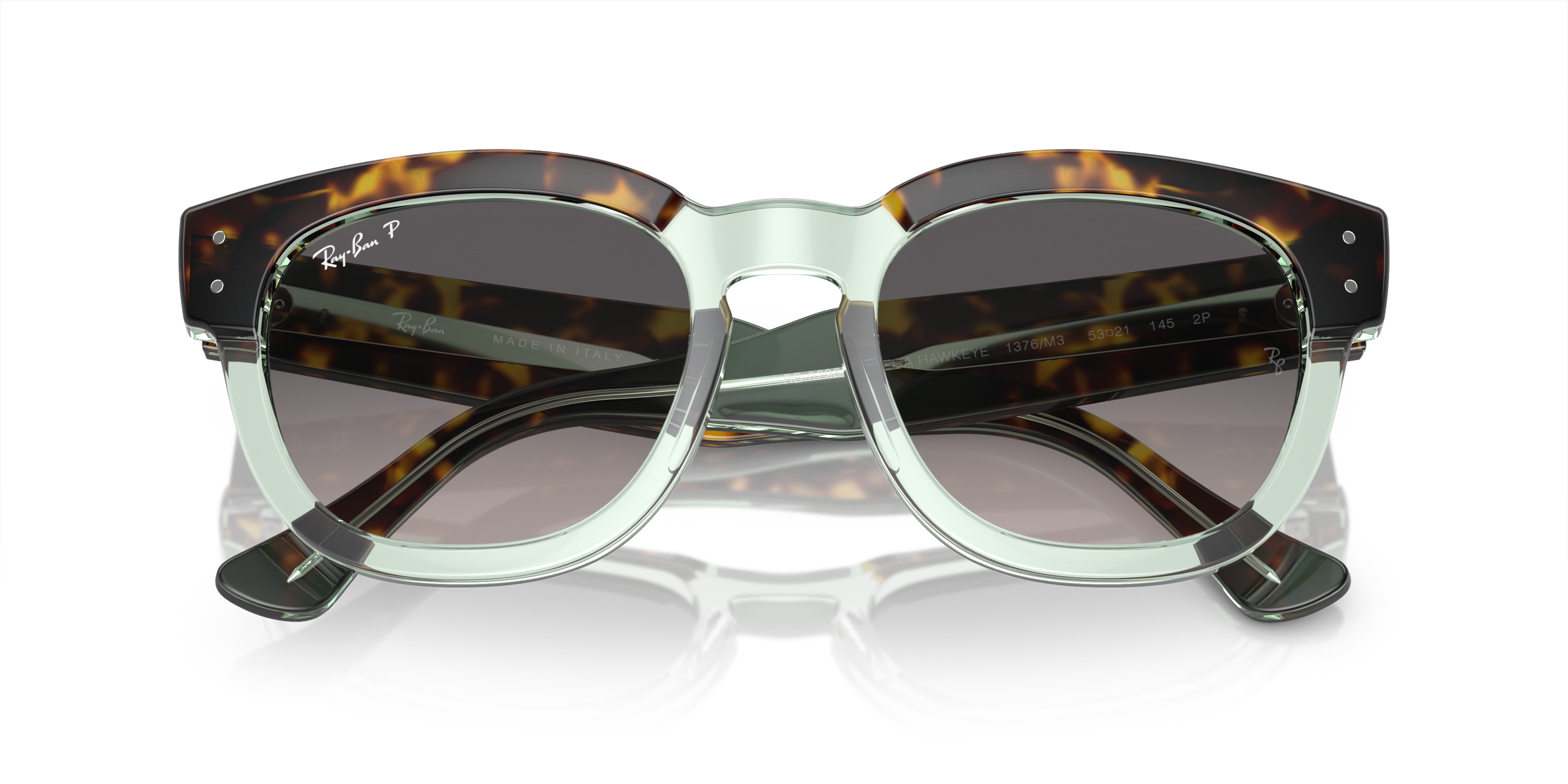 Ray-Ban Mega Hawkeye Sunglasses-Green - GREEN Thumbnail View 5