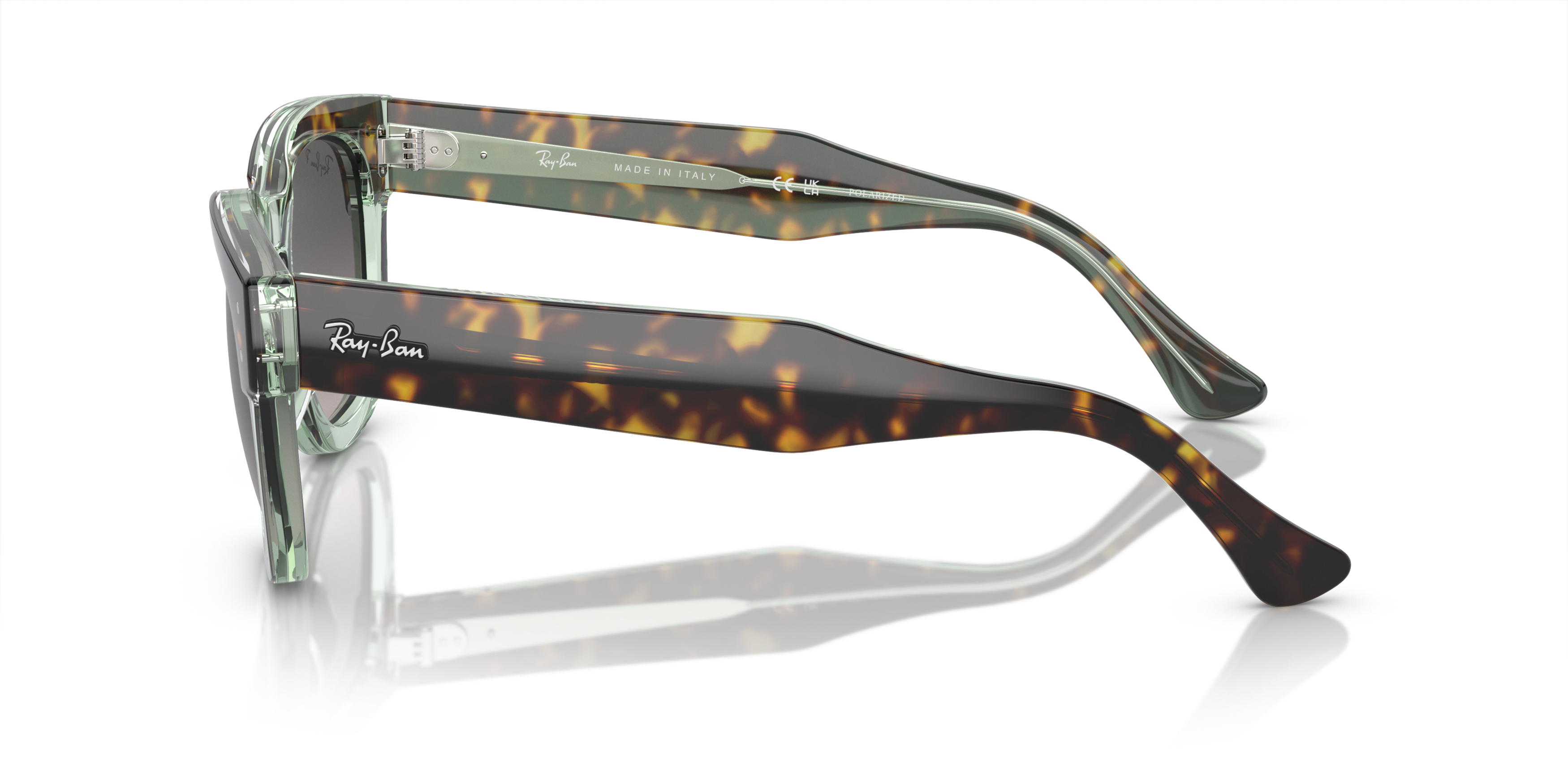 Ray-Ban Mega Hawkeye Sunglasses-Green - GREEN Thumbnail View 8