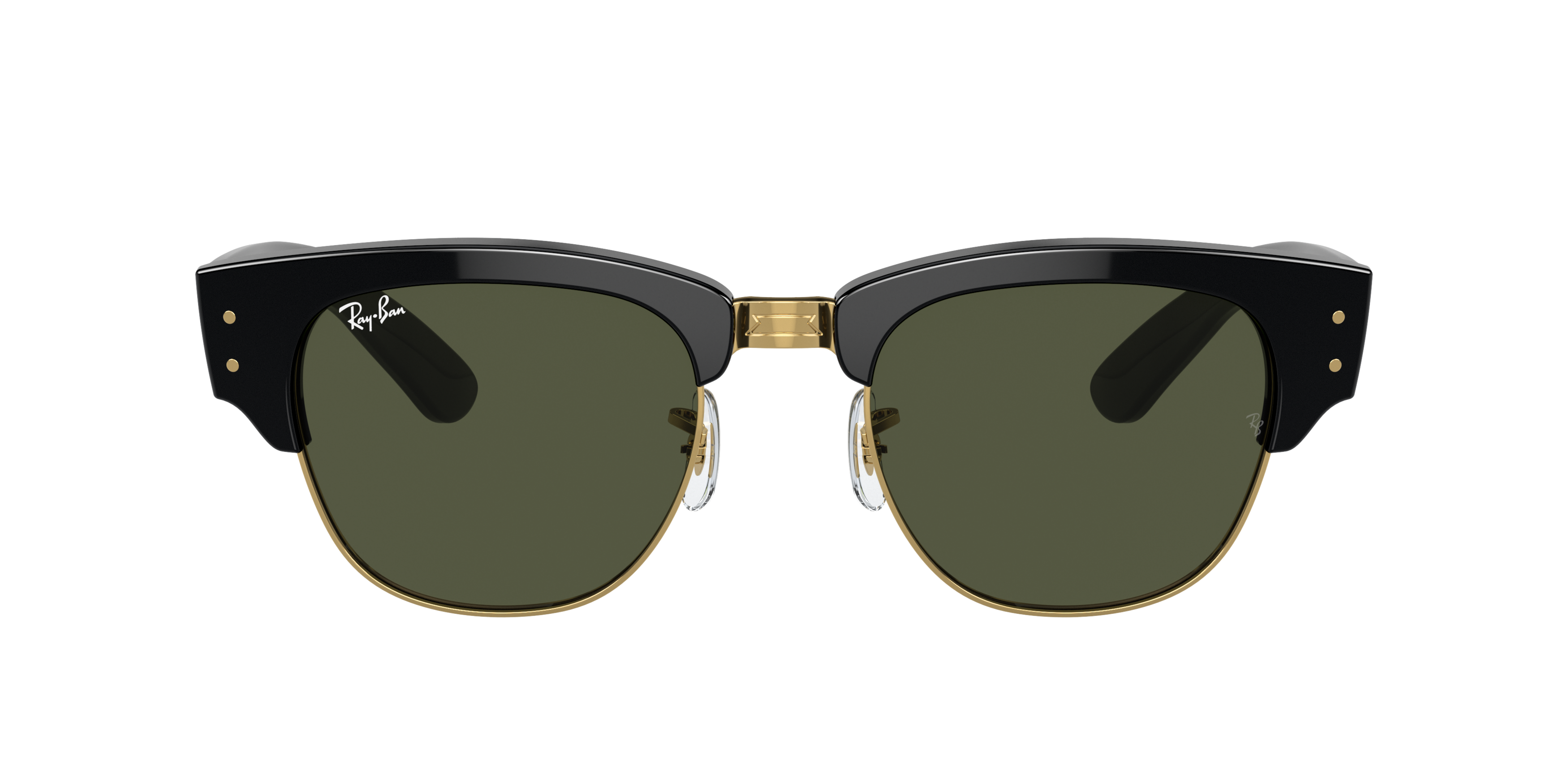 Ray-Ban Mega Clubmaster Sunglasses - BLACK Thumbnail View 2