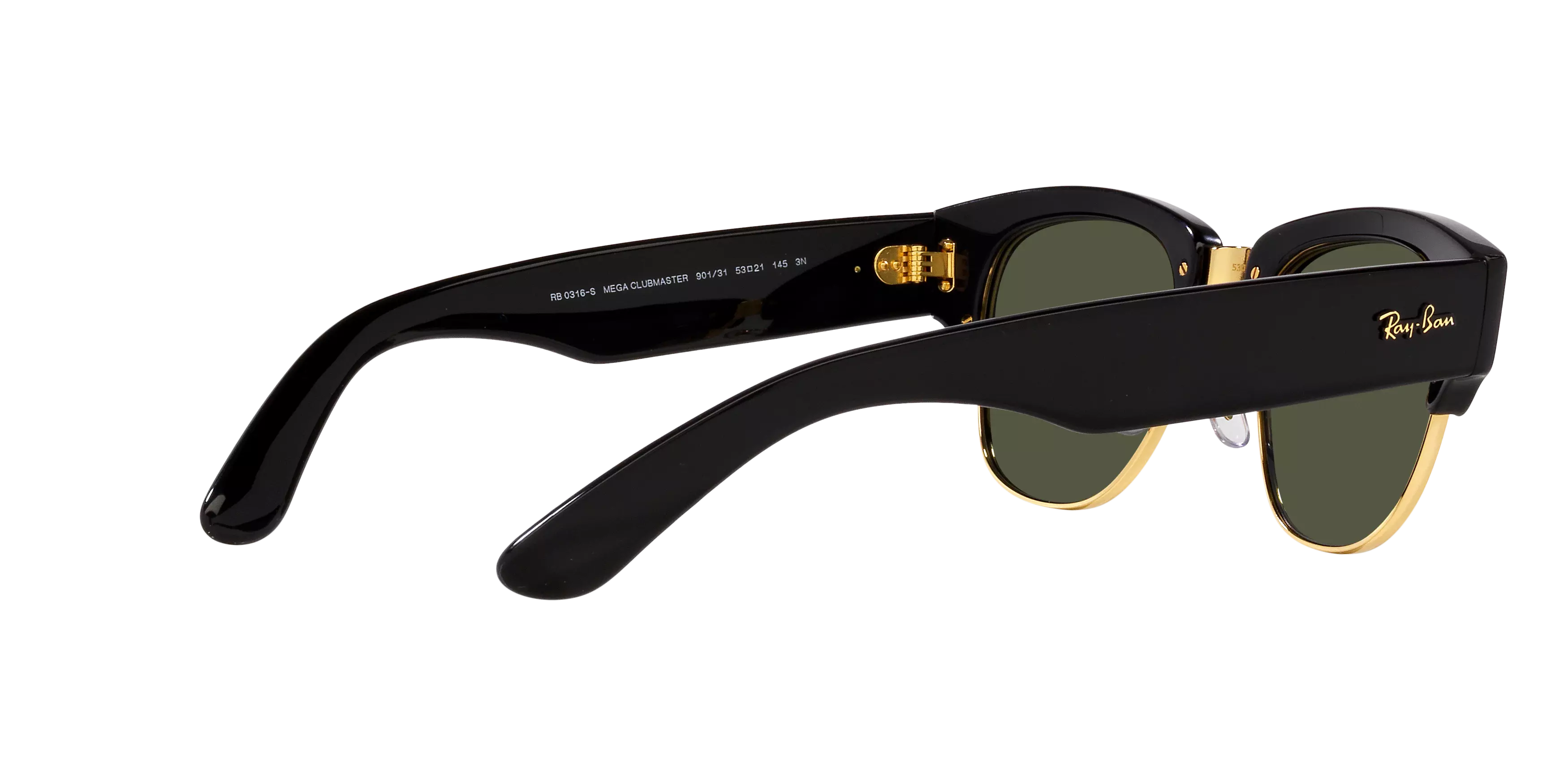 Ray-Ban Mega Clubmaster Sunglasses - BLACK