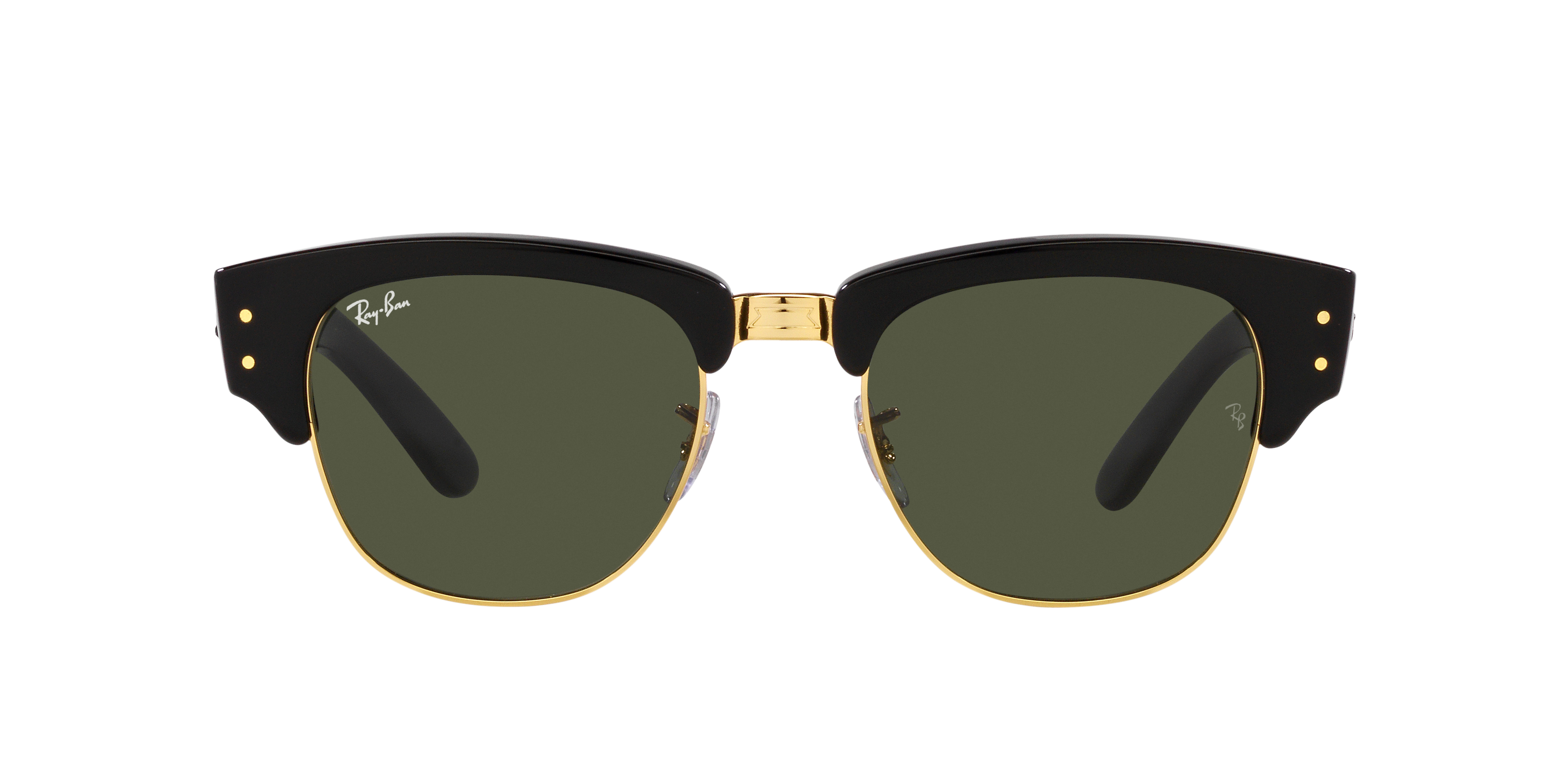 Ray-Ban Mega Clubmaster Sunglasses - BLACK Thumbnail View 3