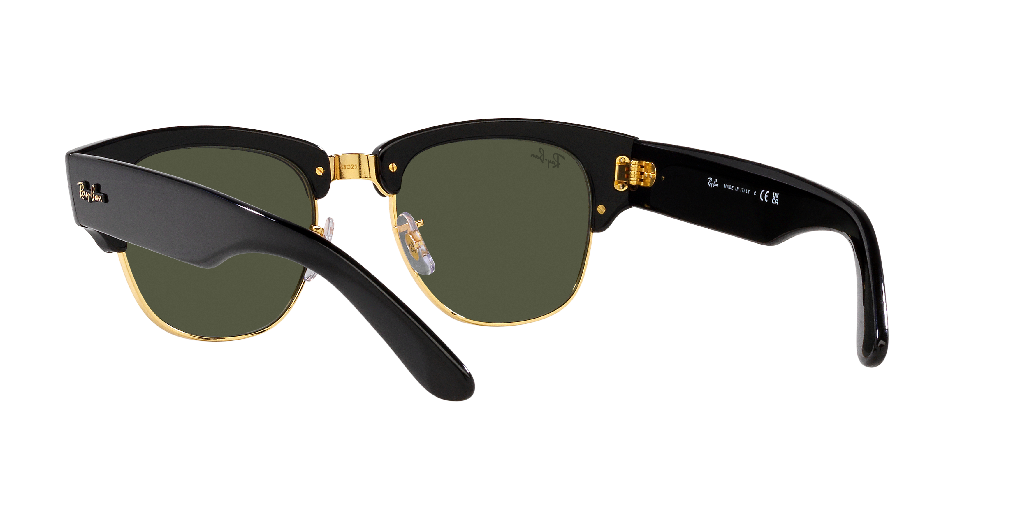 Ray-Ban Mega Clubmaster Sunglasses - BLACK Thumbnail View 9