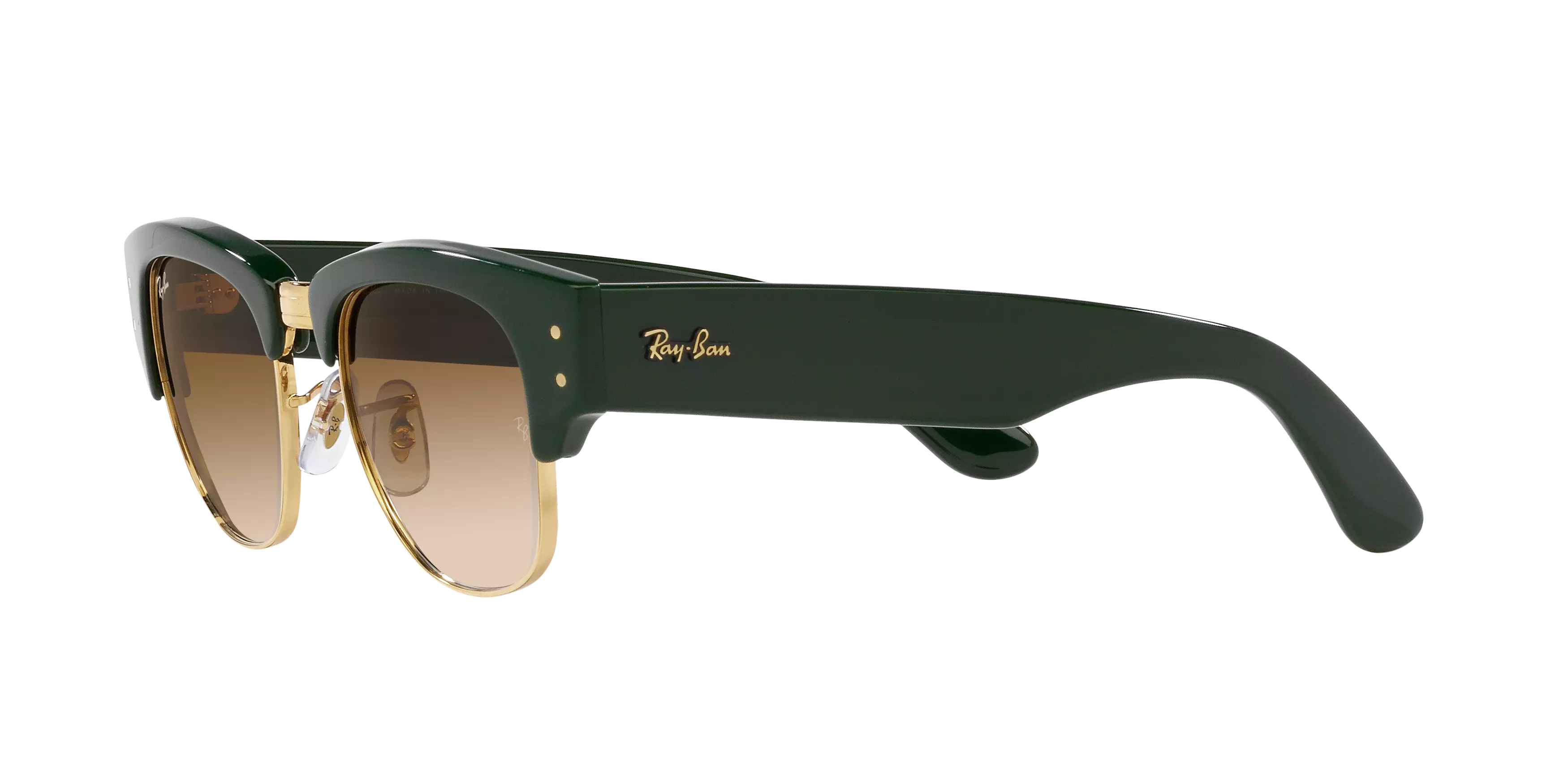 Ray-Ban Mega Clubmaster Sunglasses-Green - GREEN