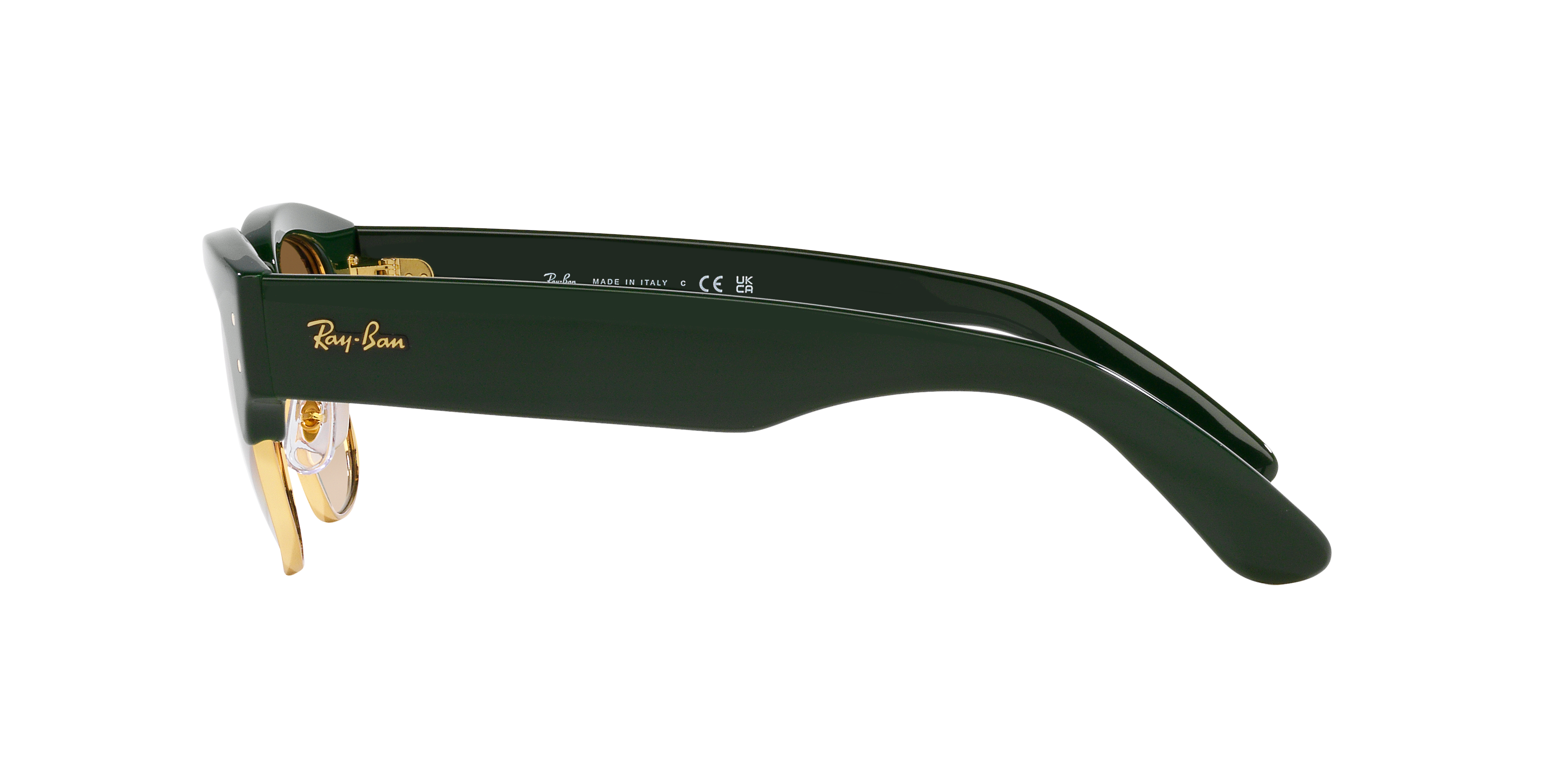 Ray-Ban Mega Clubmaster Sunglasses-Green - GREEN Thumbnail View 7