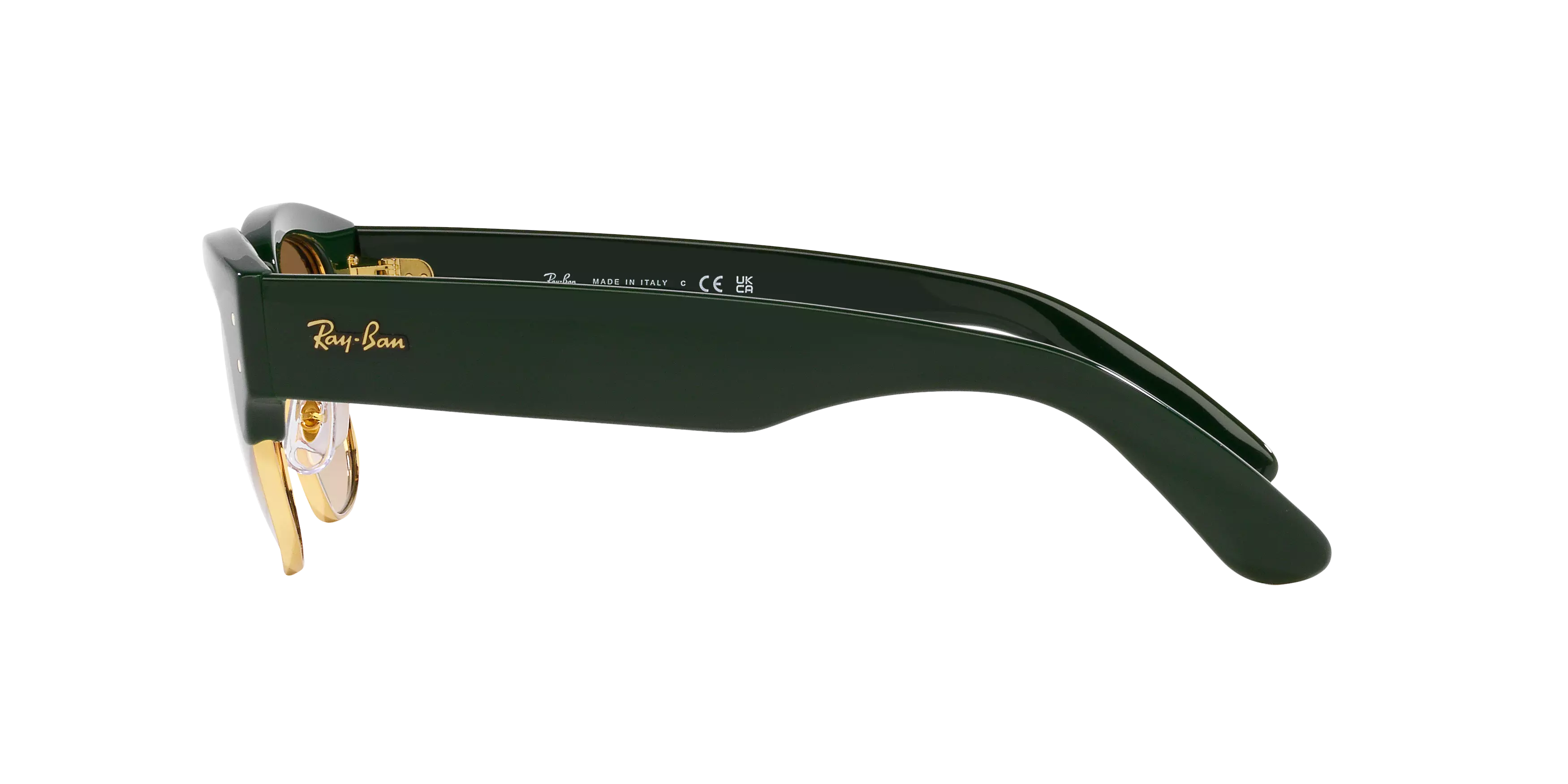 Ray-Ban Mega Clubmaster Sunglasses-Green - GREEN