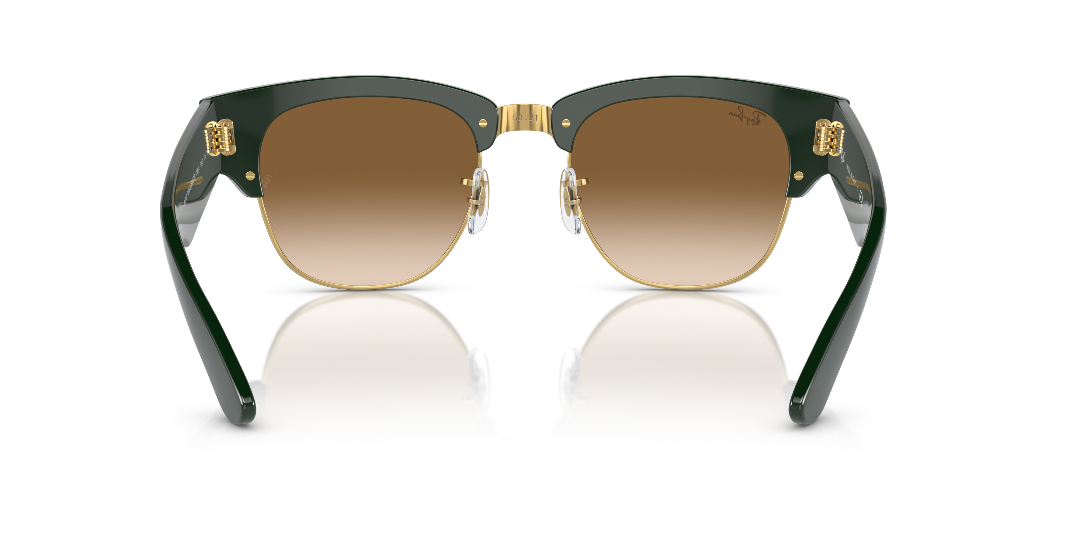 Ray-Ban Mega Clubmaster Sunglasses-Green - GREEN Thumbnail View 8