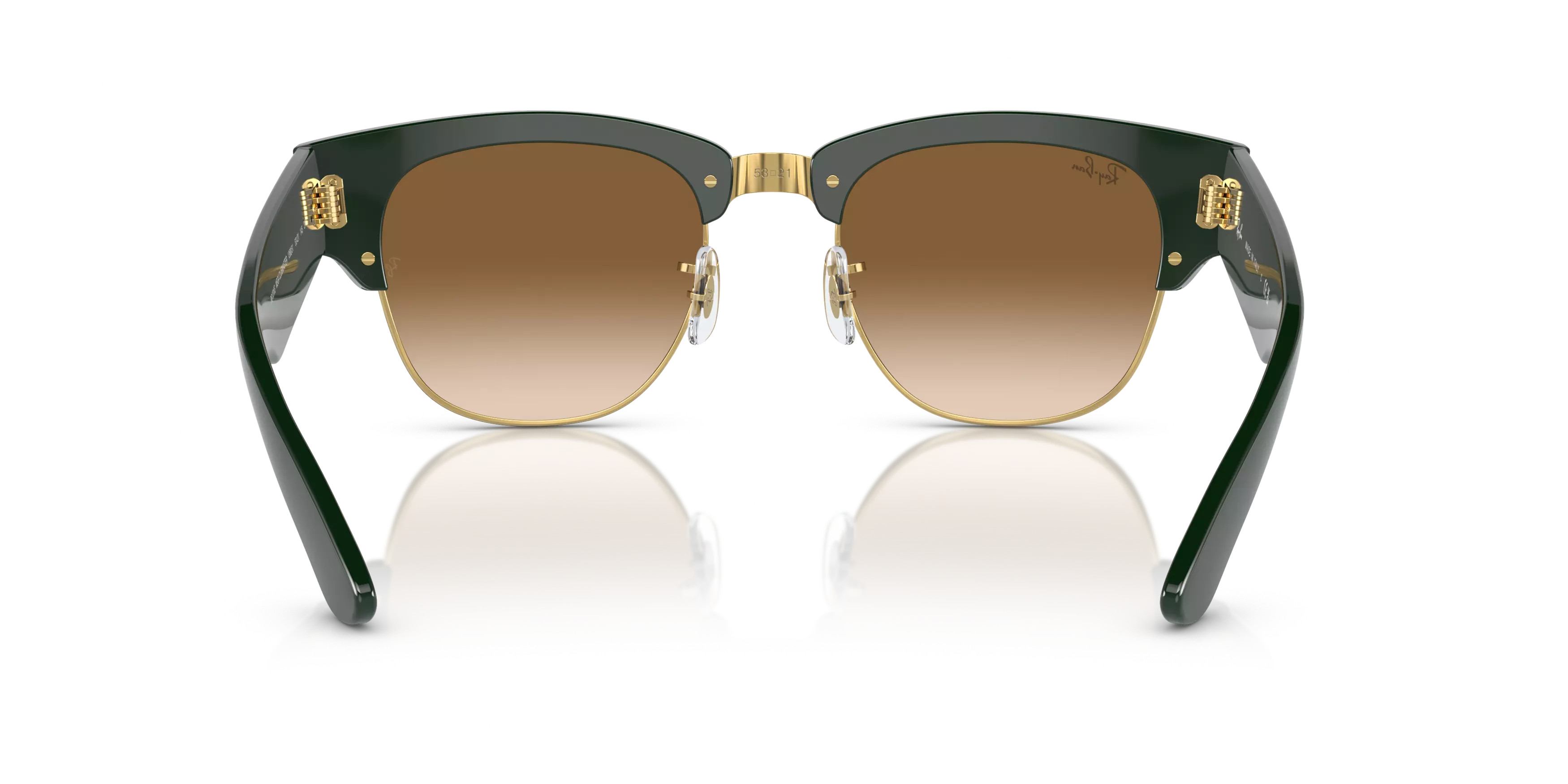 Ray-Ban Mega Clubmaster Sunglasses-Green - GREEN