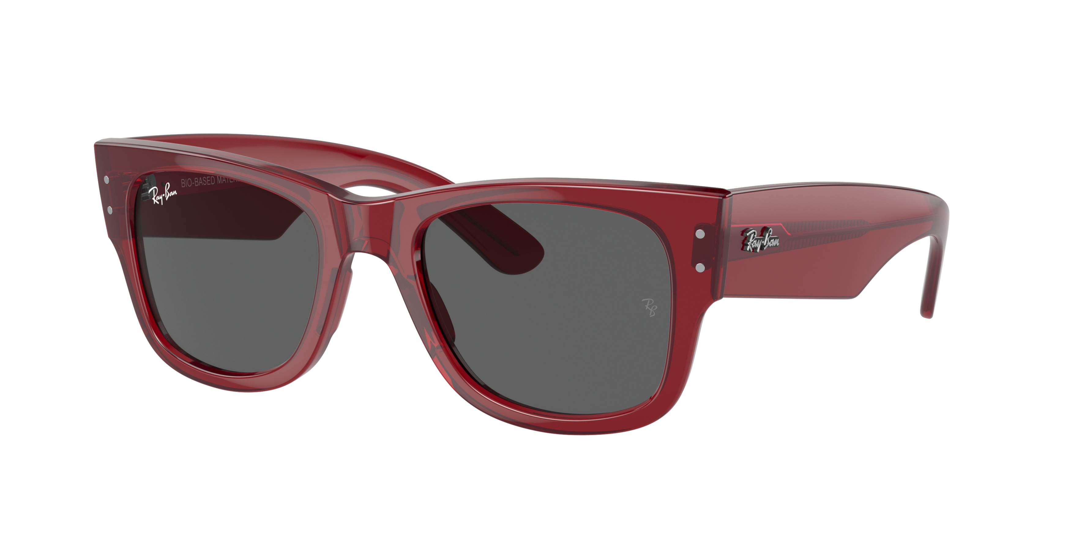Ray-Ban Mega Wayfarer Bio-Based Sunglasses - RED Thumbnail View 1