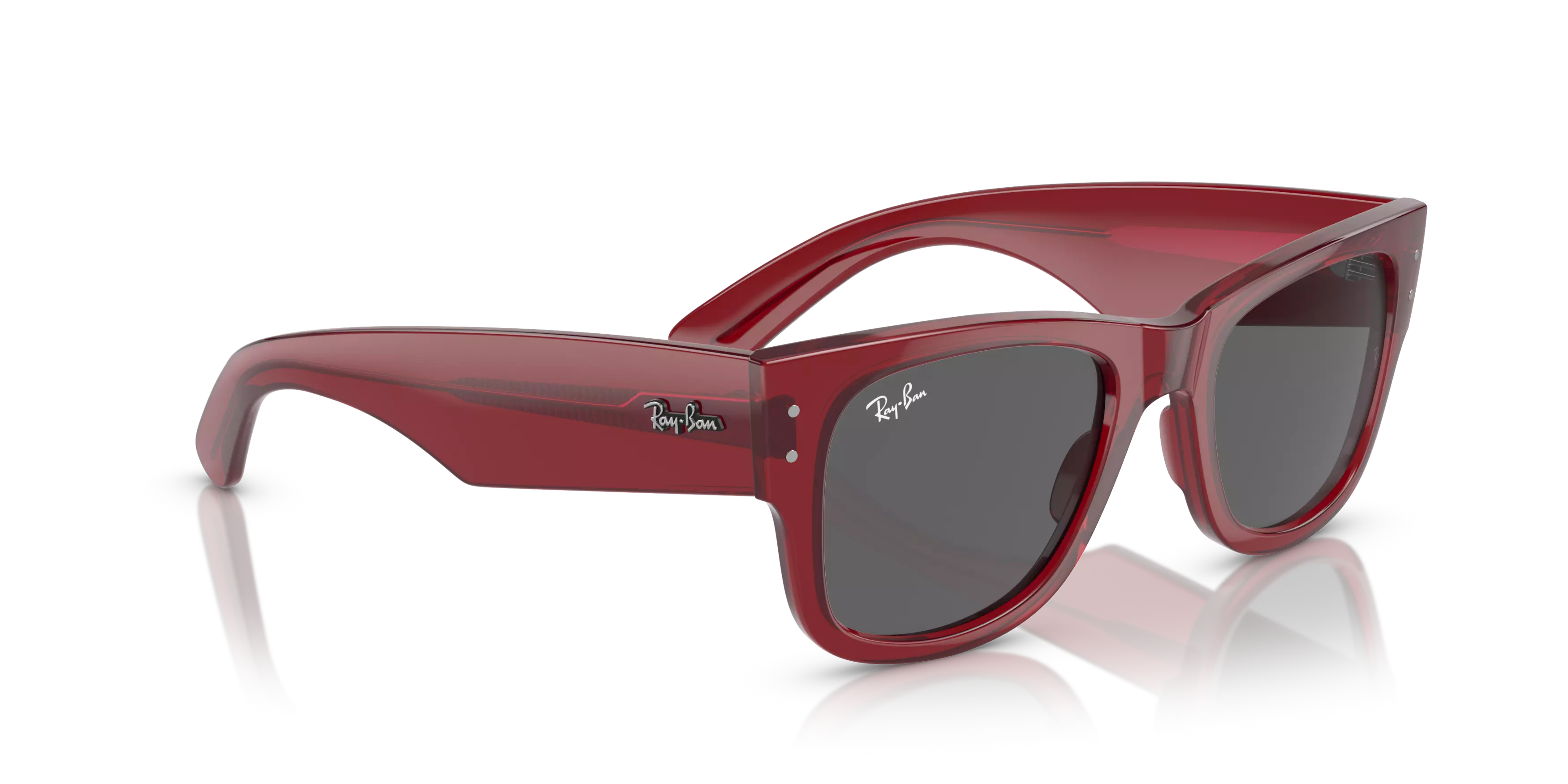 Ray-Ban Mega Wayfarer Bio-Based Sunglasses - RED