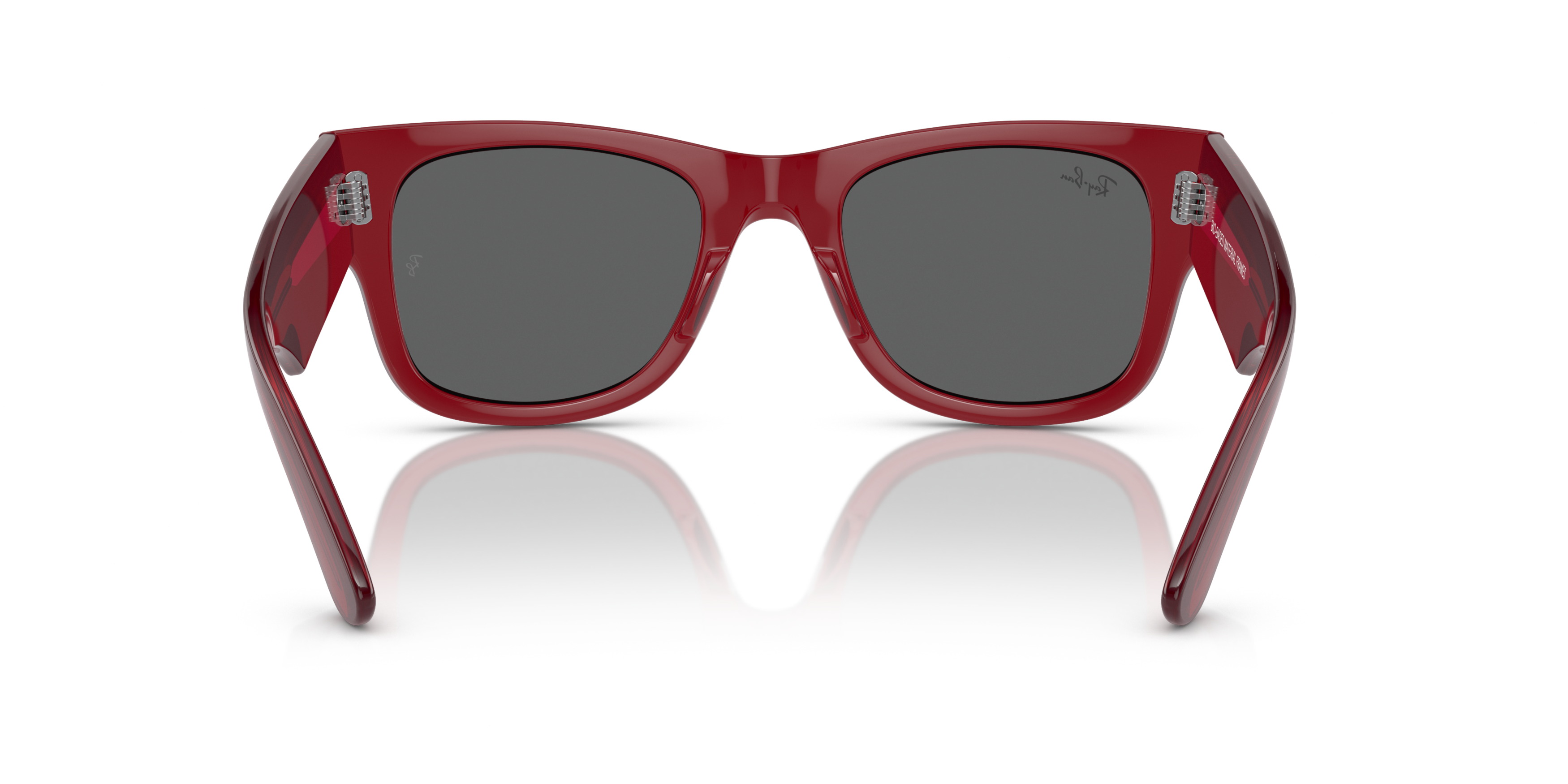 Ray-Ban Mega Wayfarer Bio-Based Sunglasses - RED Thumbnail View 7
