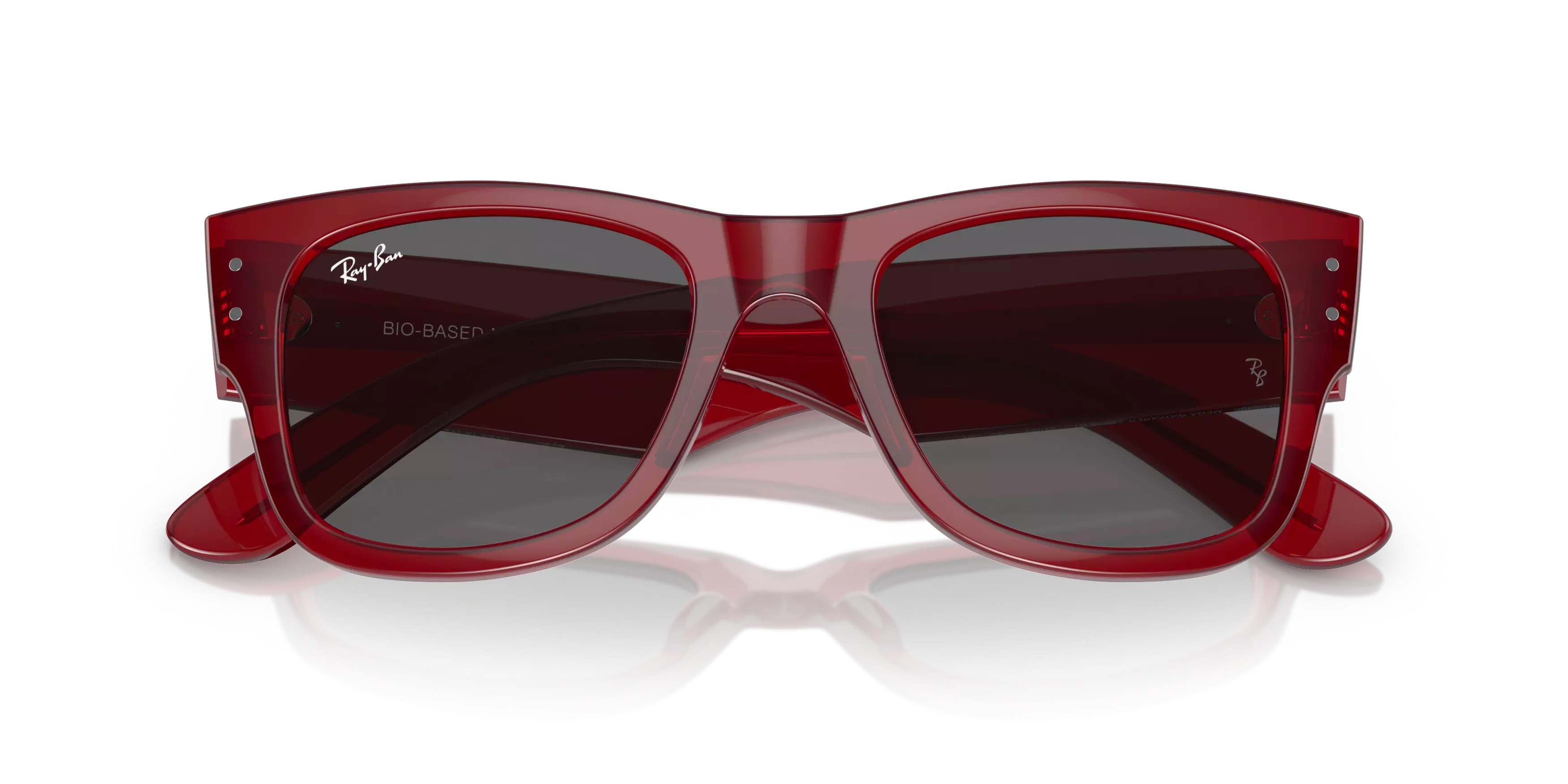 Ray-Ban Mega Wayfarer Bio-Based Sunglasses - RED