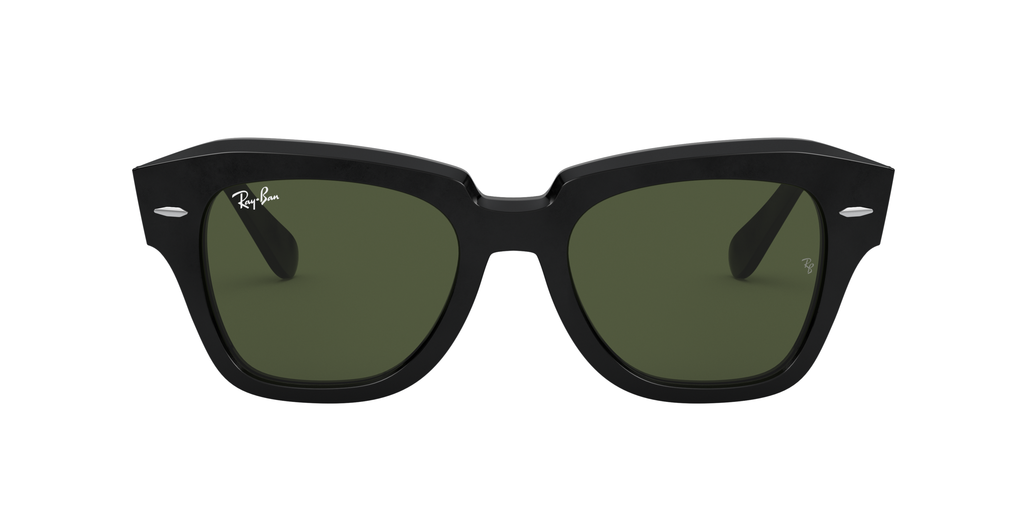 Ray-Ban State Street Sunglasses - Black - BLACK Thumbnail View 2