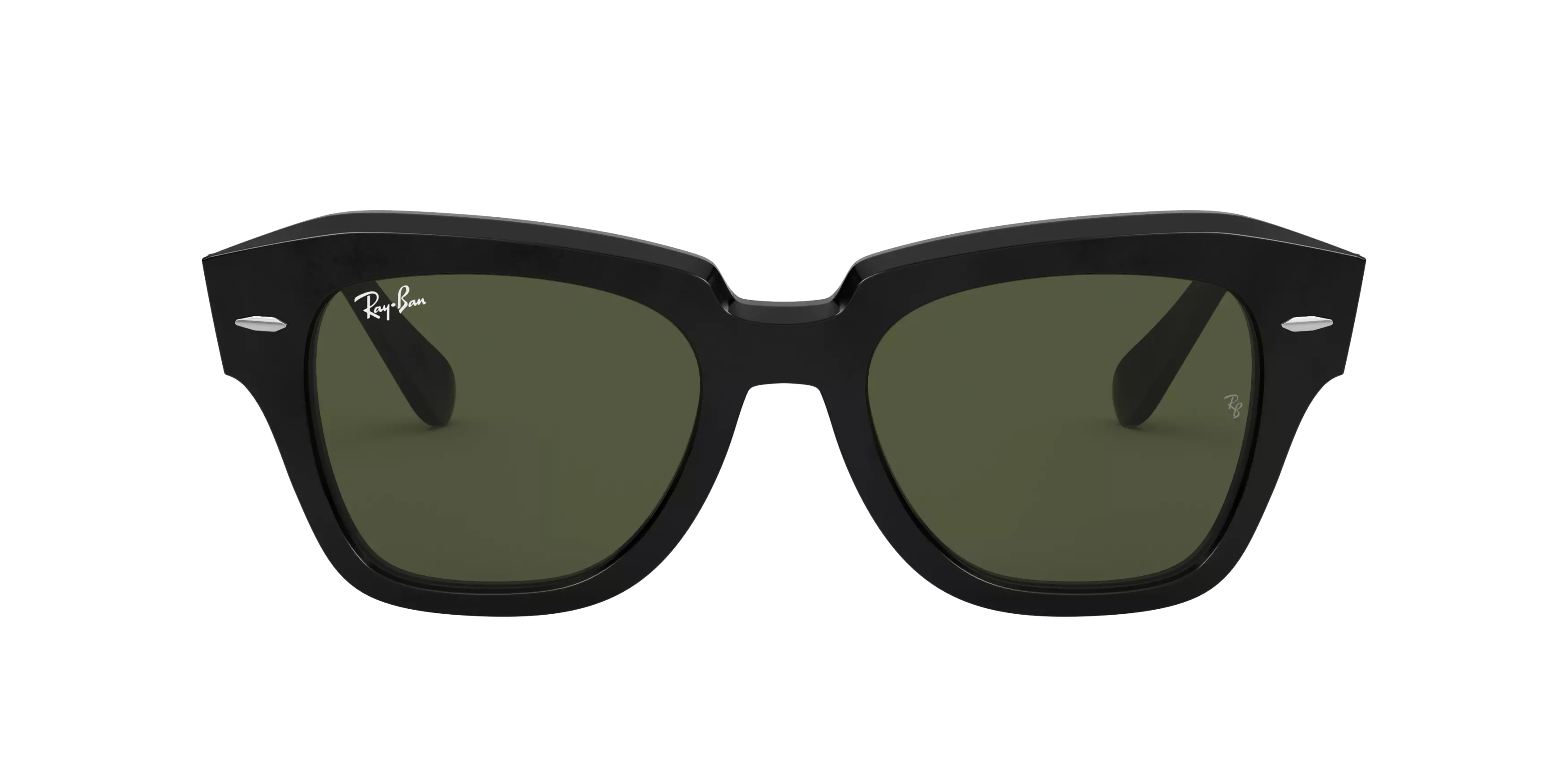 Ray-Ban State Street Sunglasses - Black - BLACK