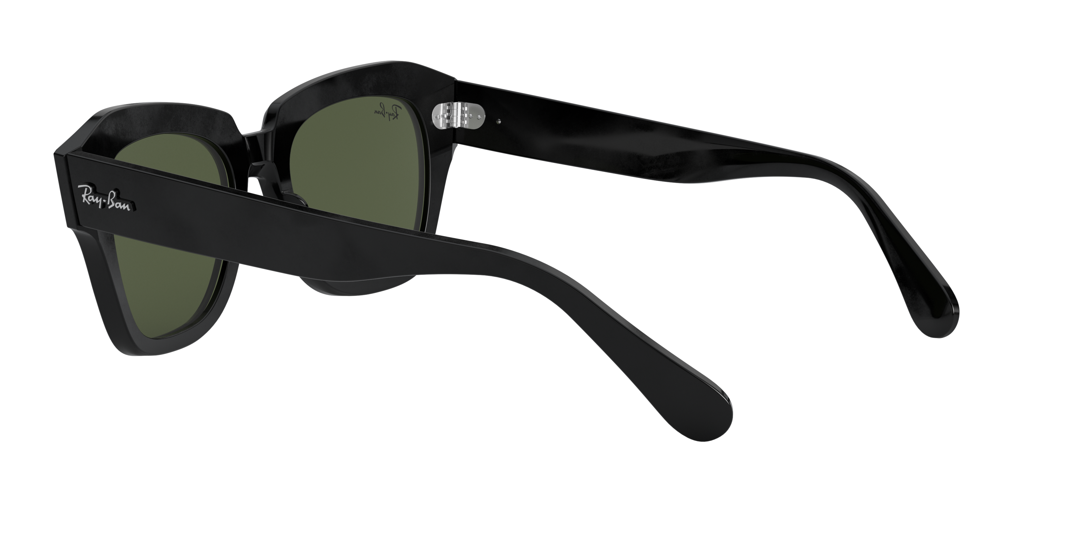 Ray-Ban State Street Sunglasses - Black - BLACK Thumbnail View 7
