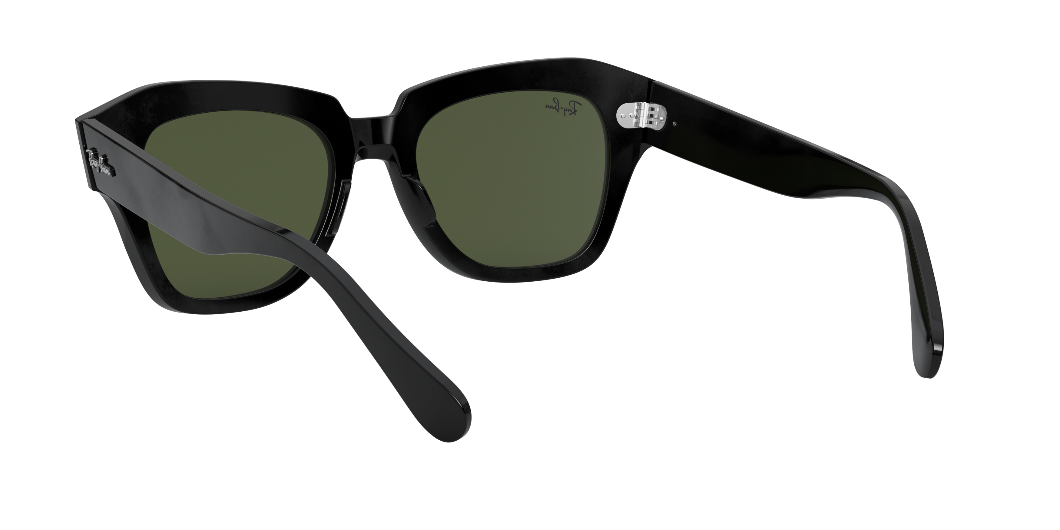 Ray-Ban State Street Sunglasses - BLACK Thumbnail View 8