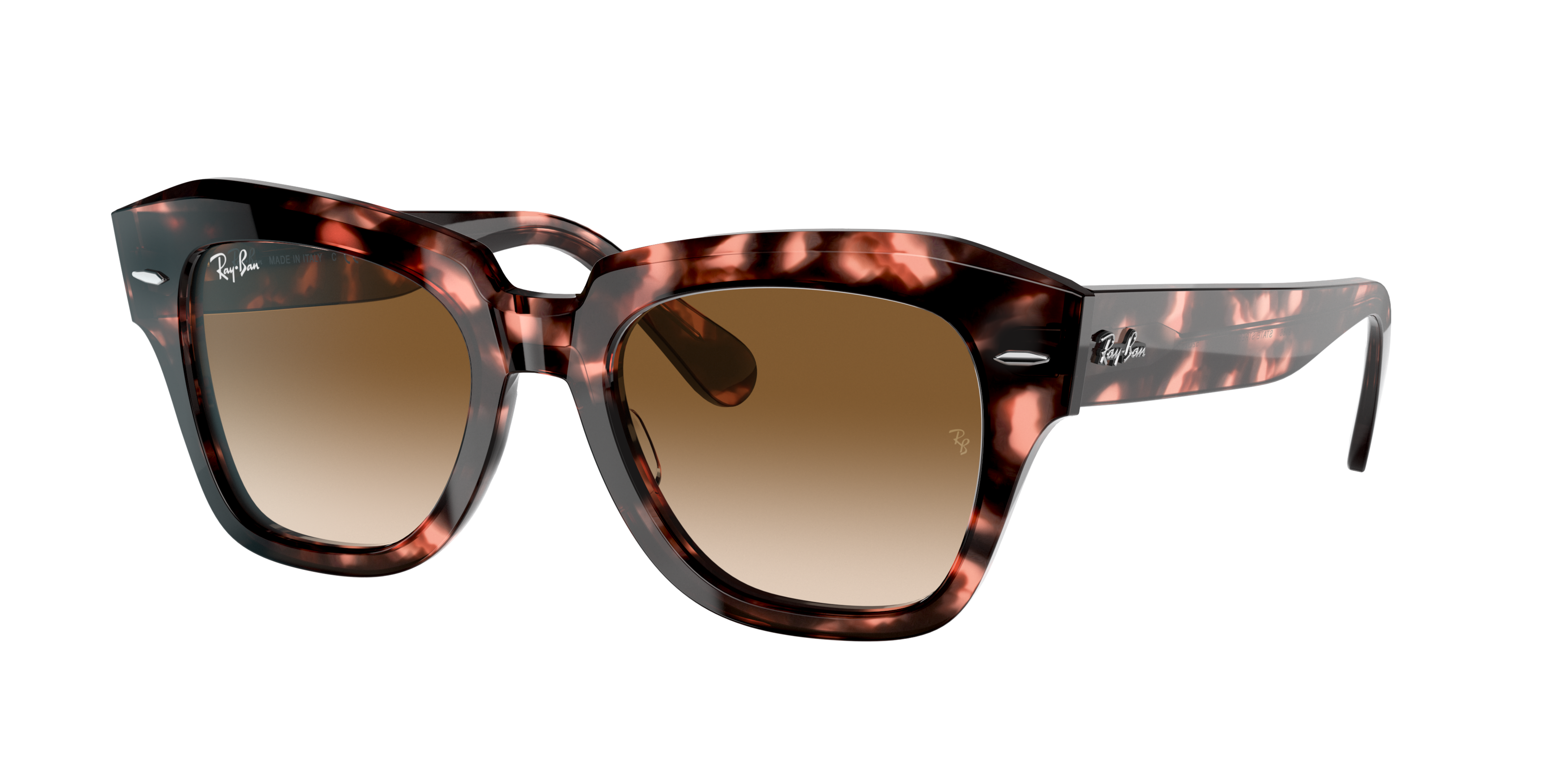 Ray-Ban State Street Sunglasses - PINK Thumbnail View 1