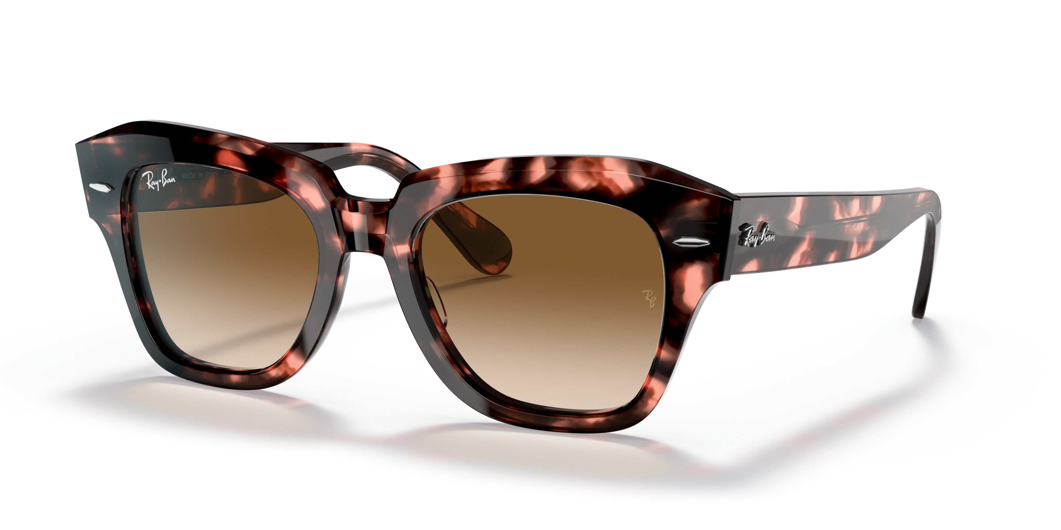 Ray-Ban State Street Sunglasses - PINK Thumbnail View 4