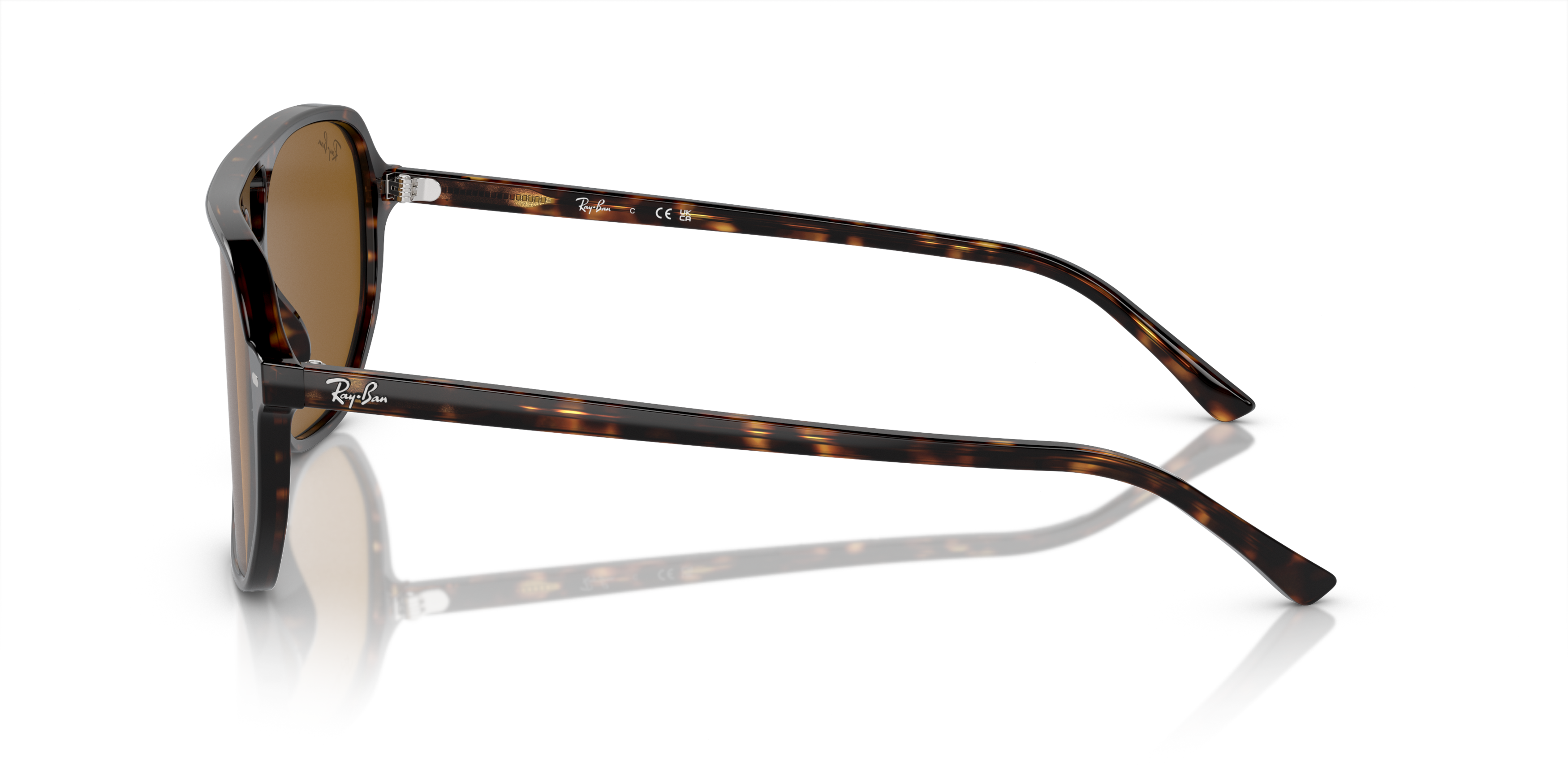 Ray-Ban Bill One Sunglasses-Brown - BROWN Thumbnail View 4