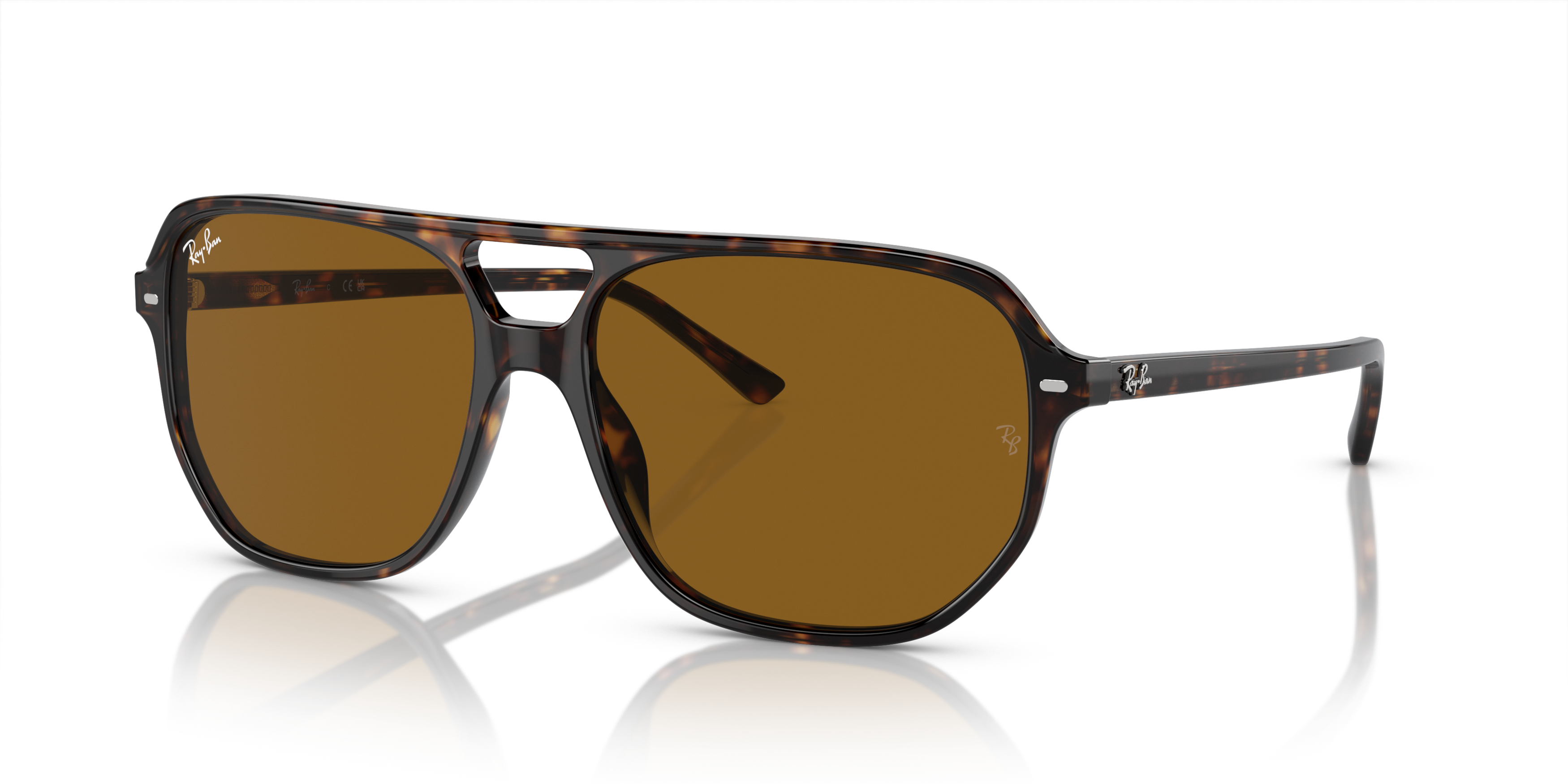 Ray-Ban Bill One Sunglasses-Brown - BROWN Thumbnail View 6