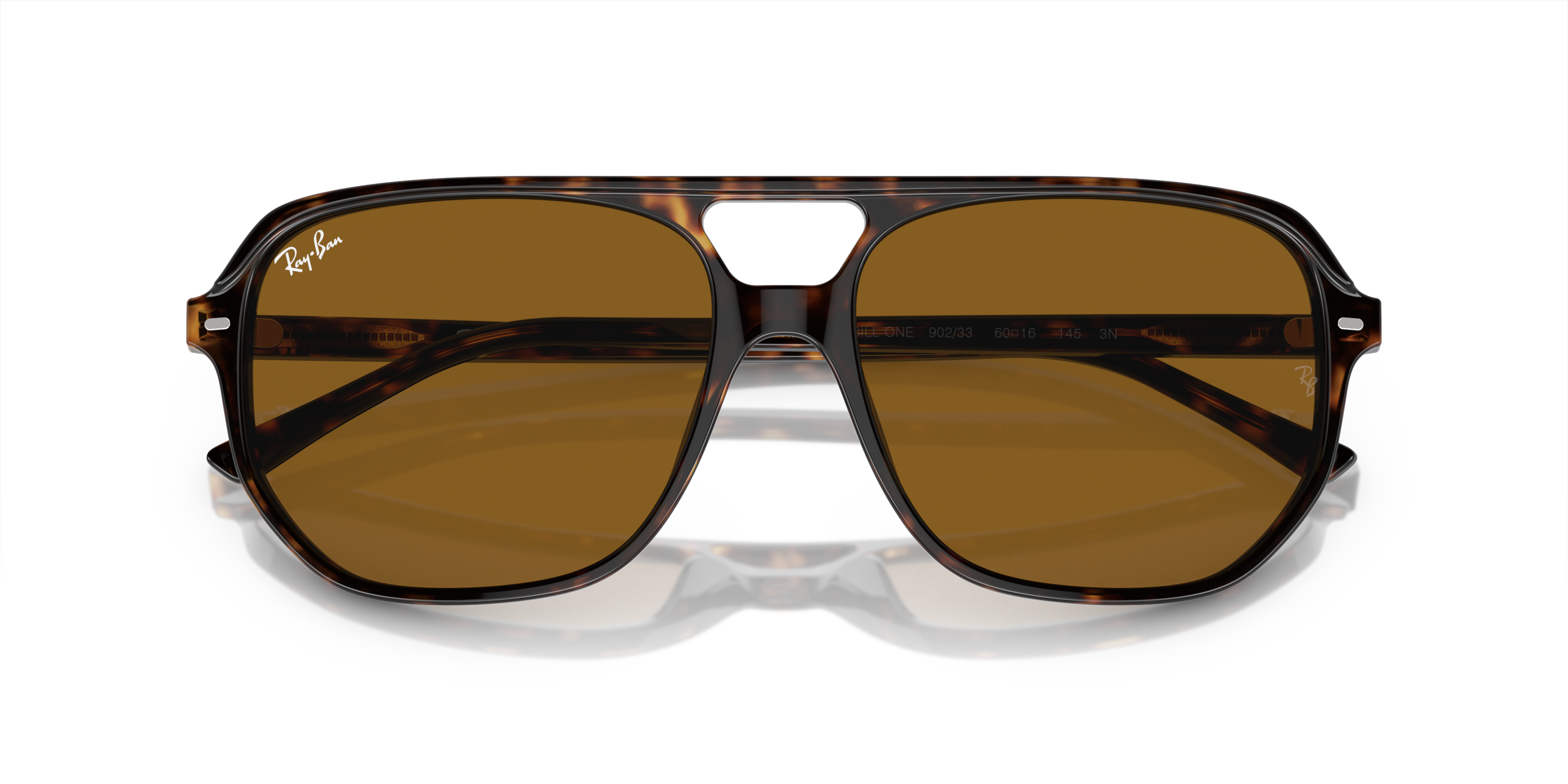Ray-Ban Bill One Sunglasses-Brown - BROWN Thumbnail View 7
