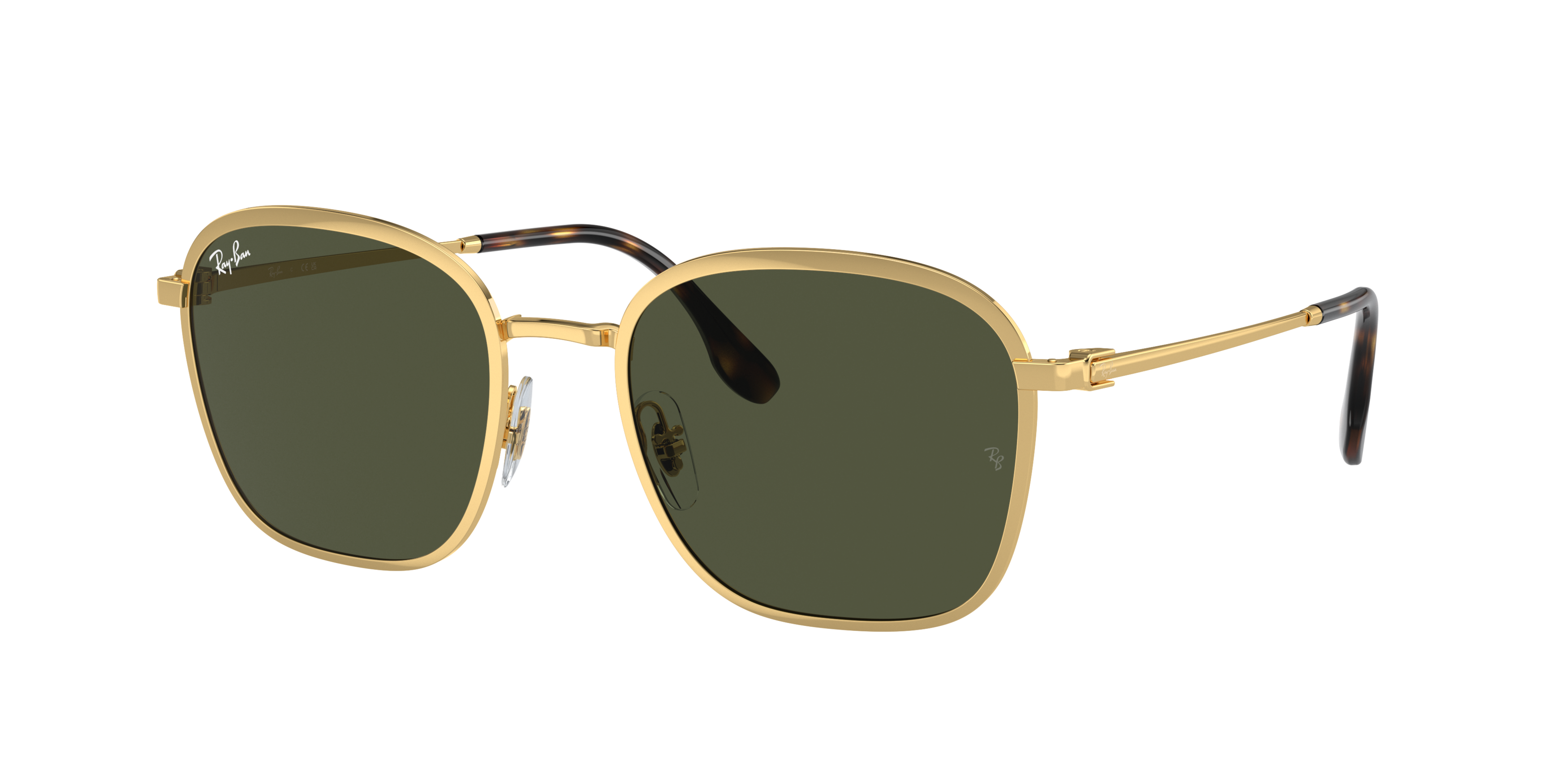 Ray-Ban Rb37220 Sunglasses - GREEN/GOLD Thumbnail View 3