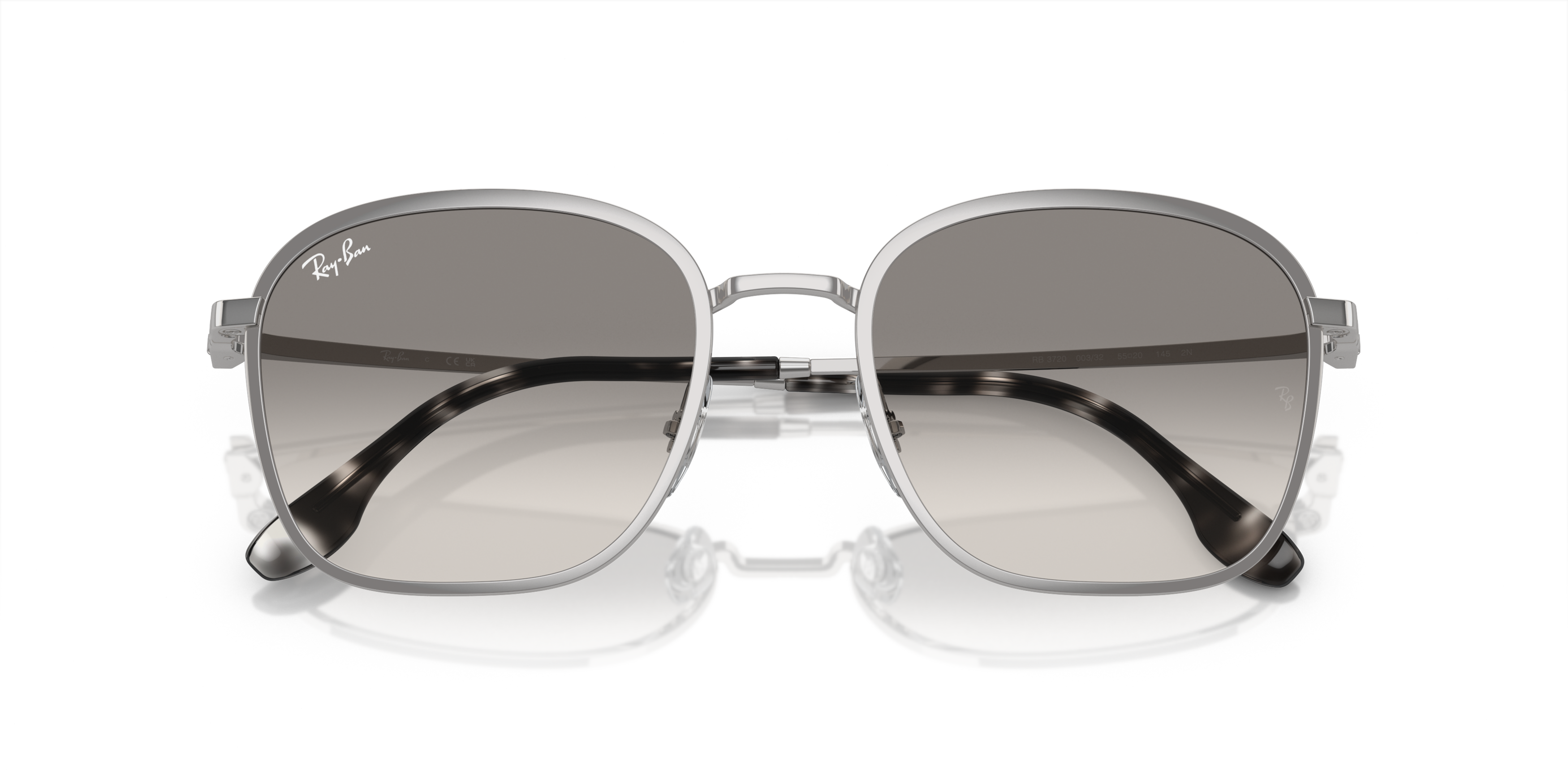 Ray-Ban Rb37220 Sunglasses-Silver - SILVER Thumbnail View 4