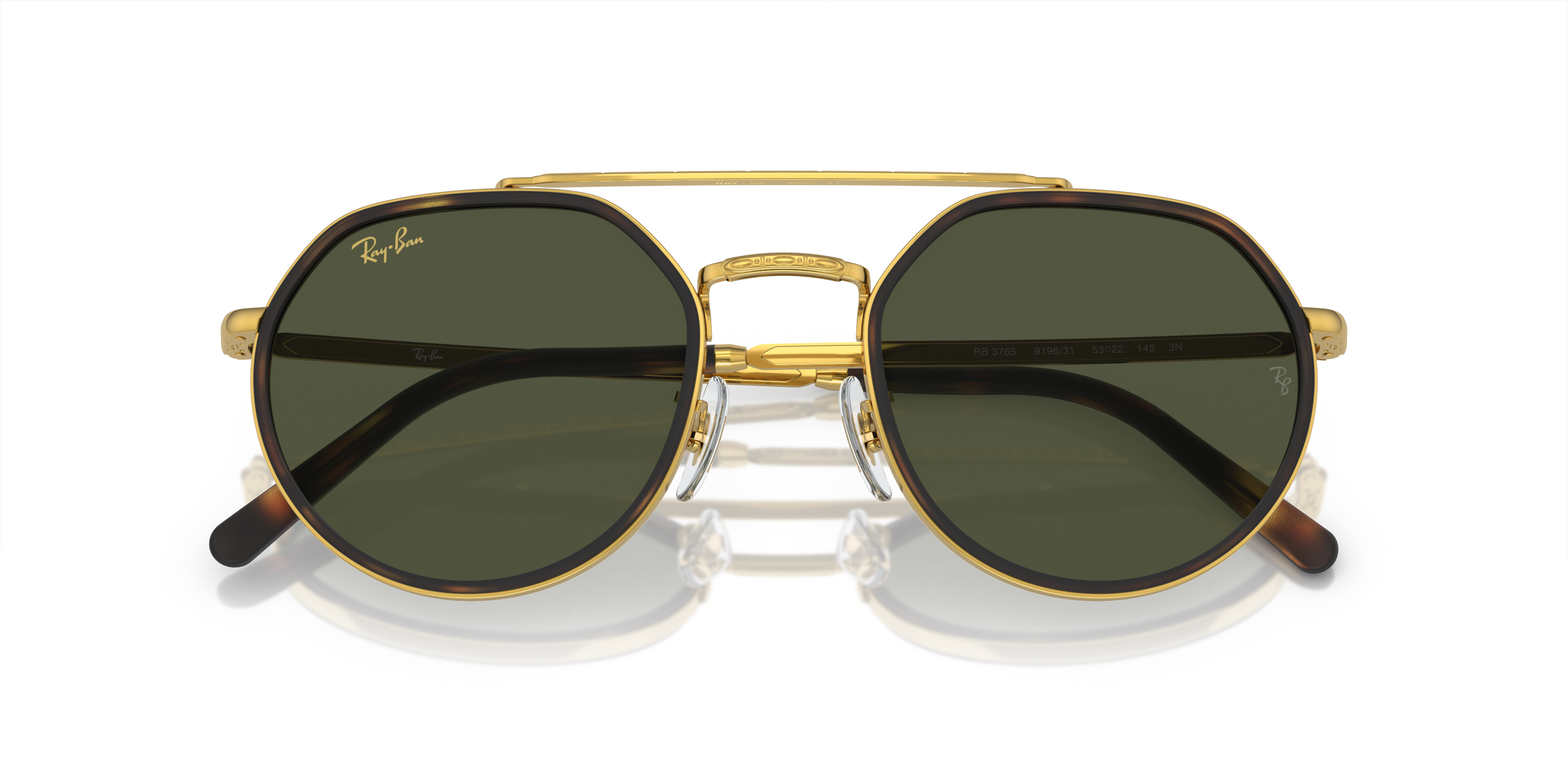Ray-Ban Rb3765 Sunglasses-Gold - GOLD Thumbnail View 3