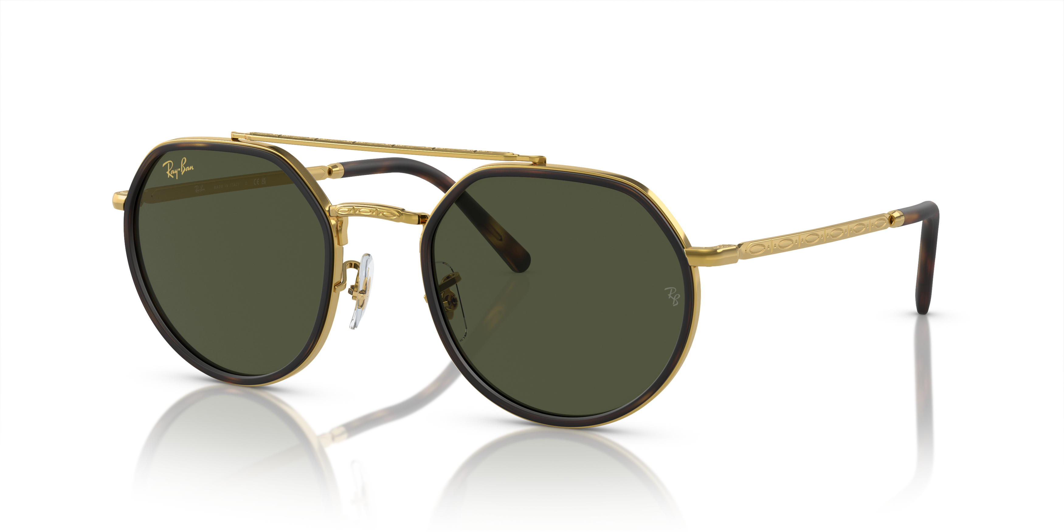 Ray-Ban Rb3765 Sunglasses-Gold - GOLD Thumbnail View 4
