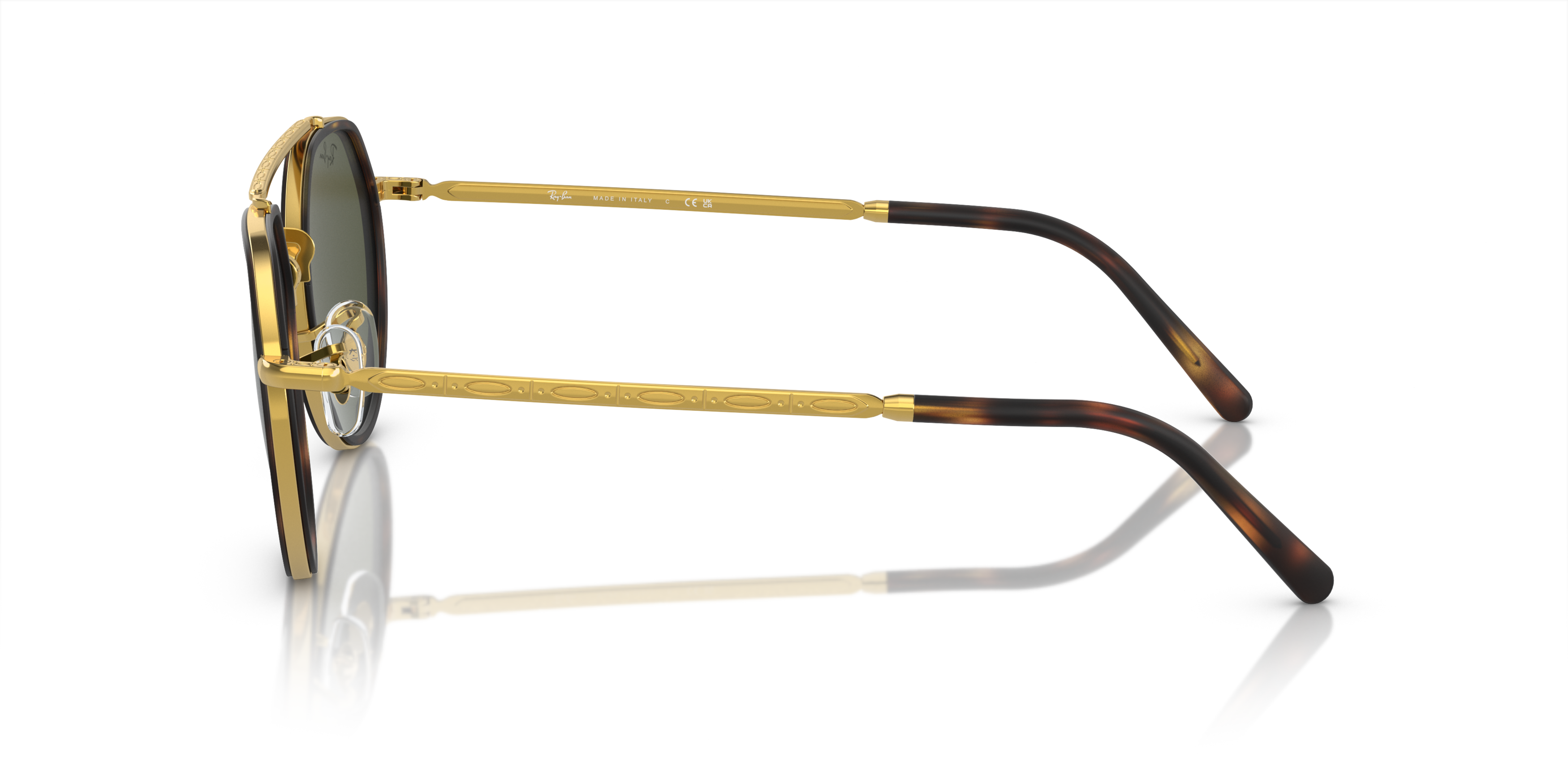 Ray-Ban Rb3765 Sunglasses-Gold - GOLD Thumbnail View 7